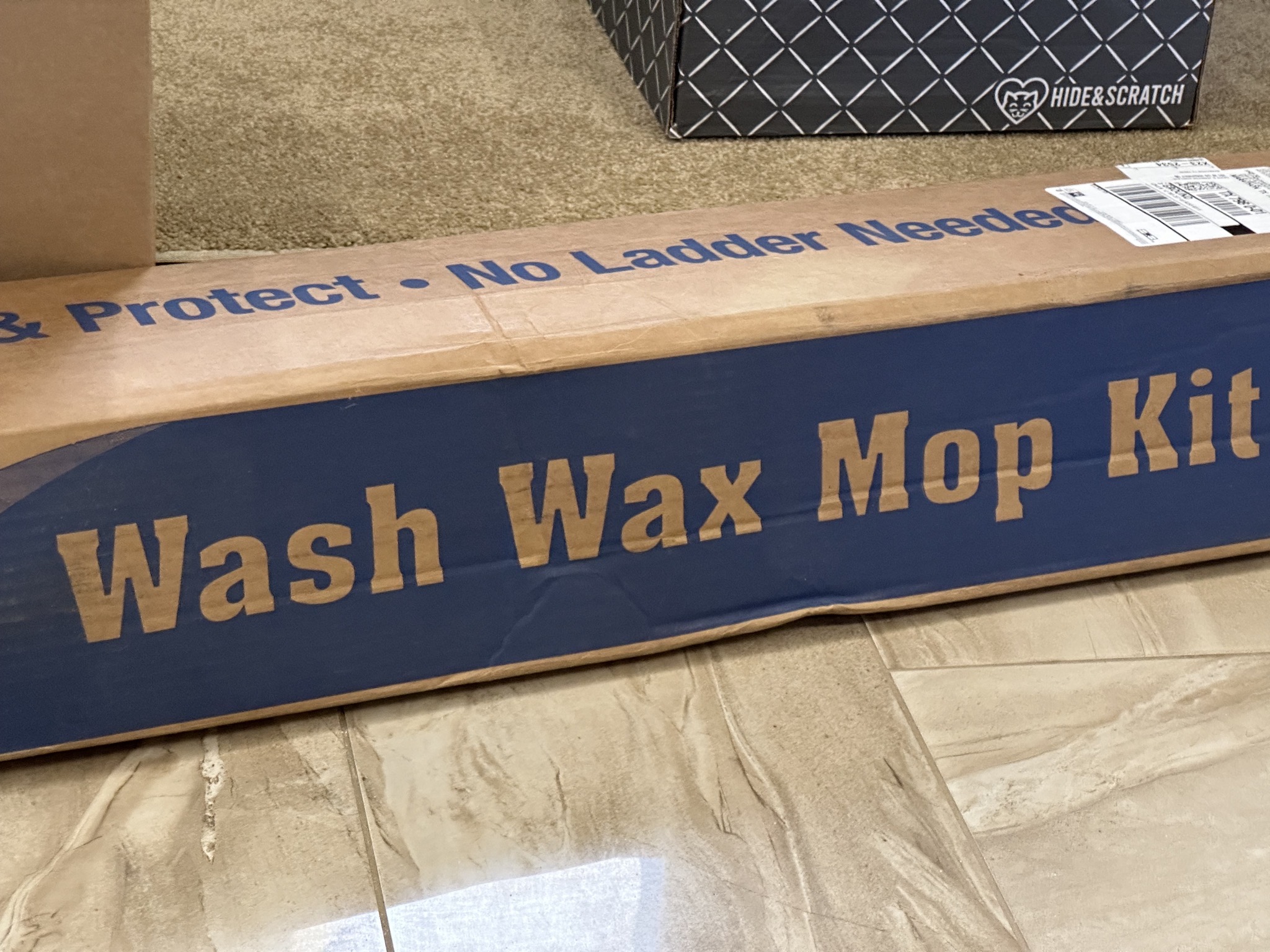 Wash Wax Mop Kit