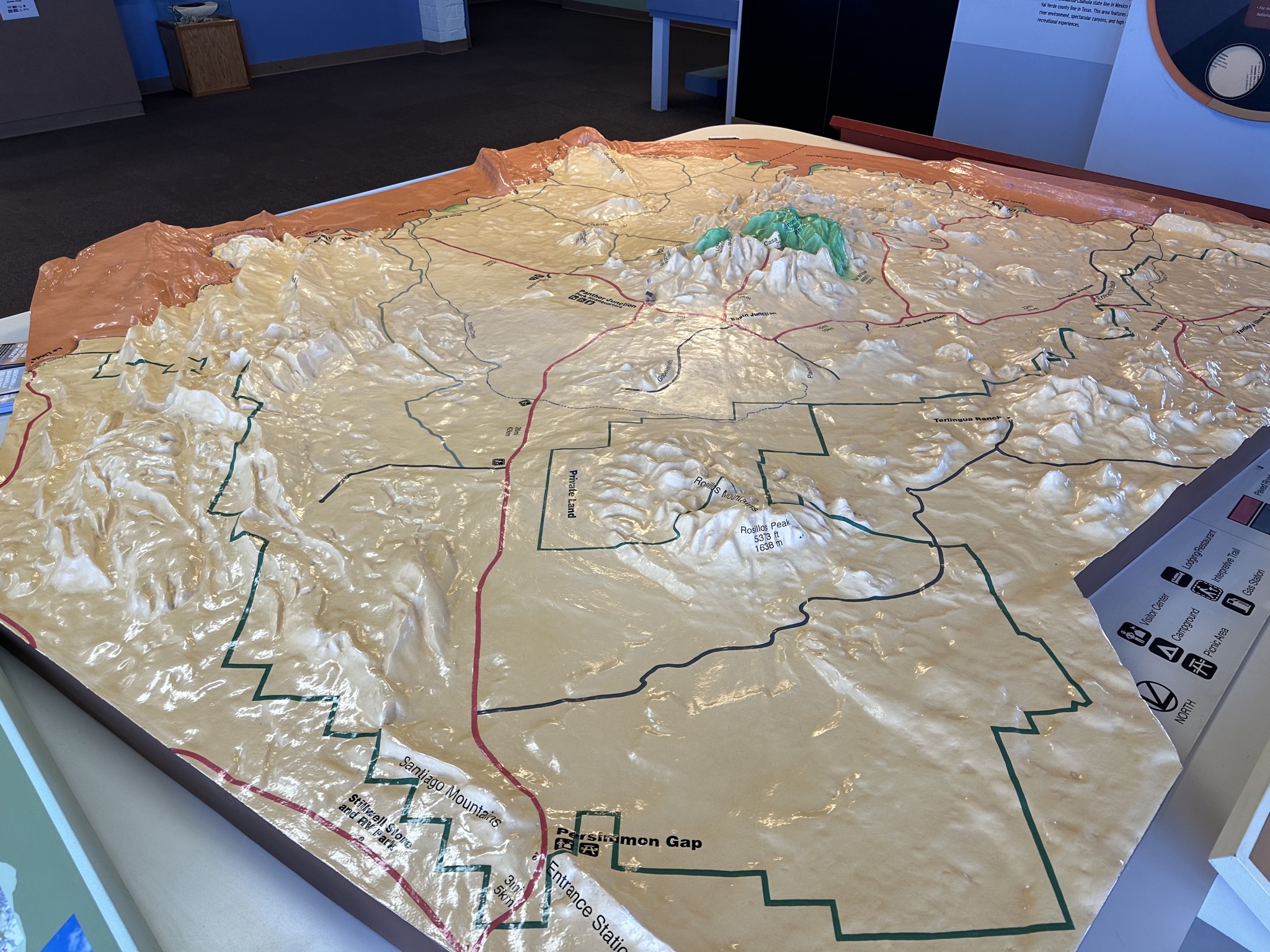 Relief map