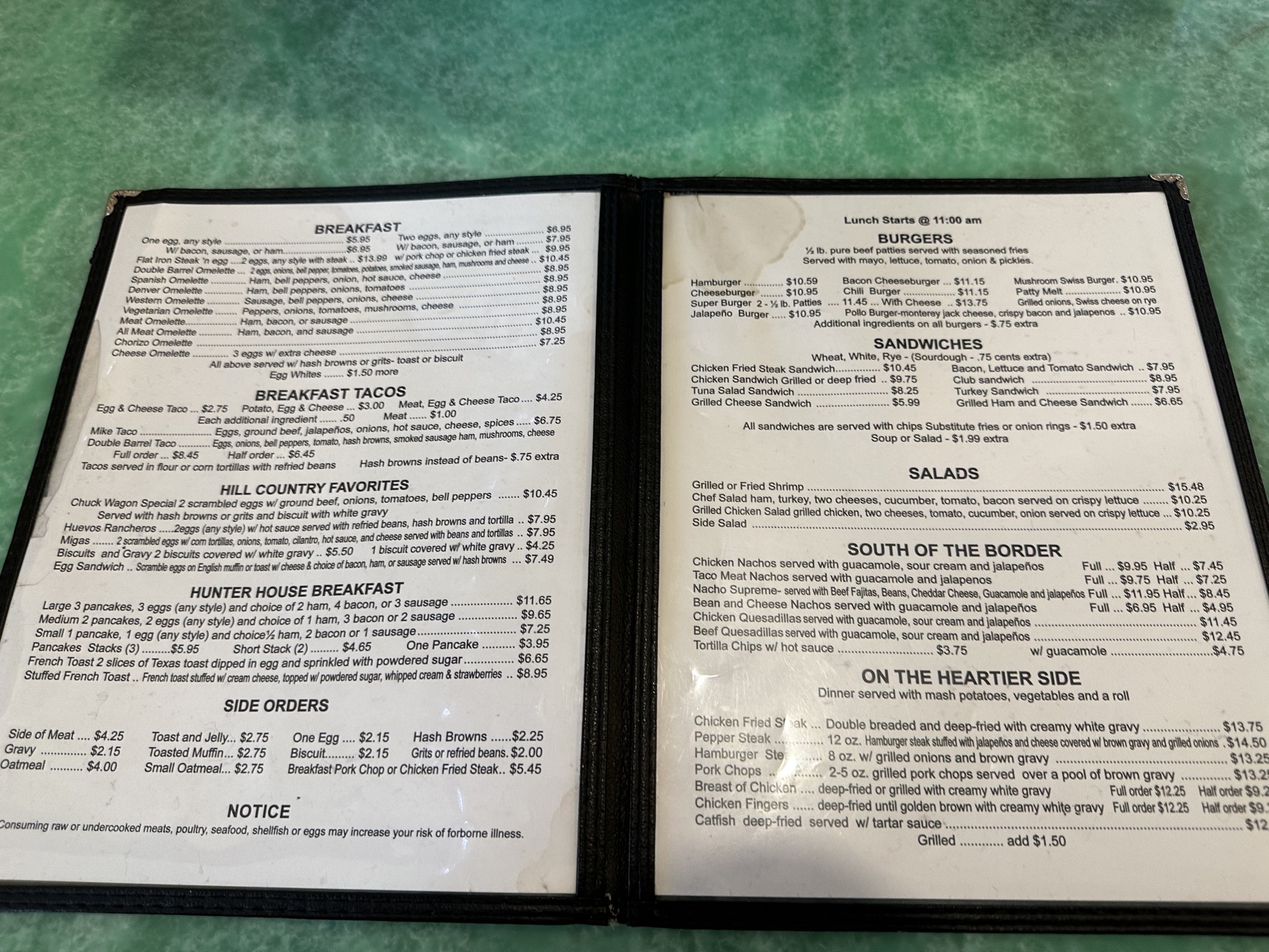 Hunter House Cafe