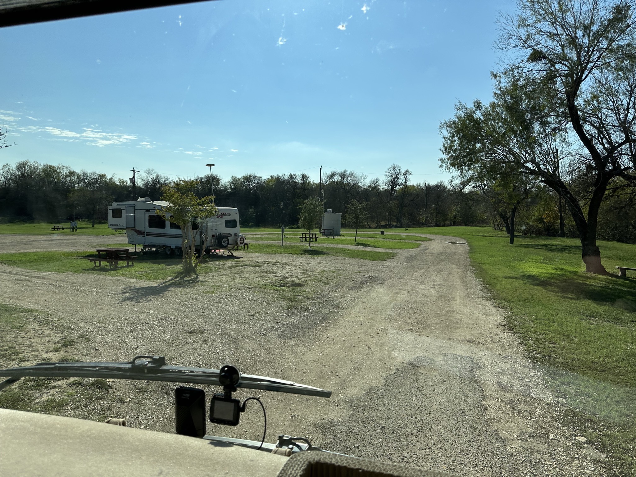 Approaching our site