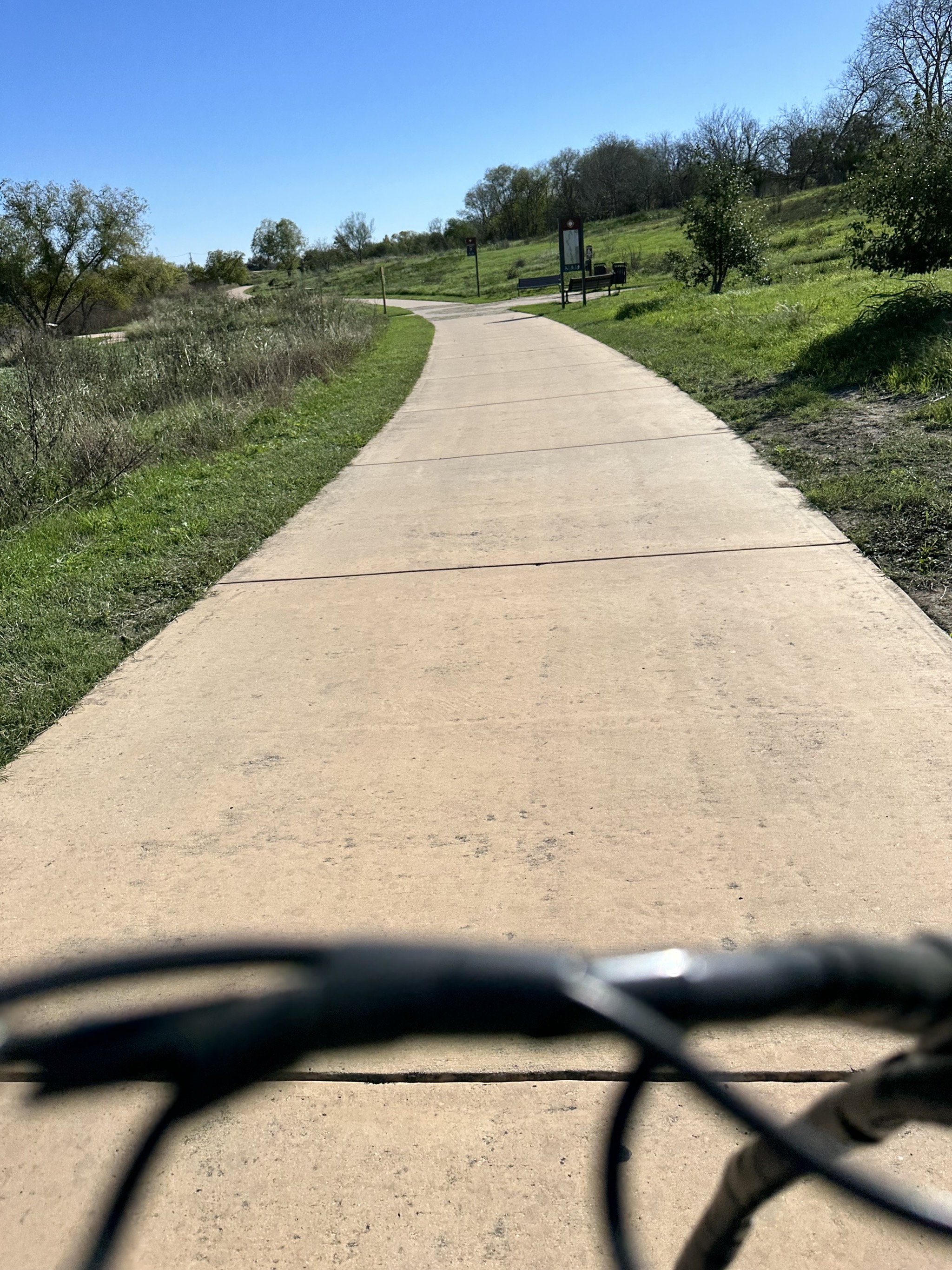 River walk path