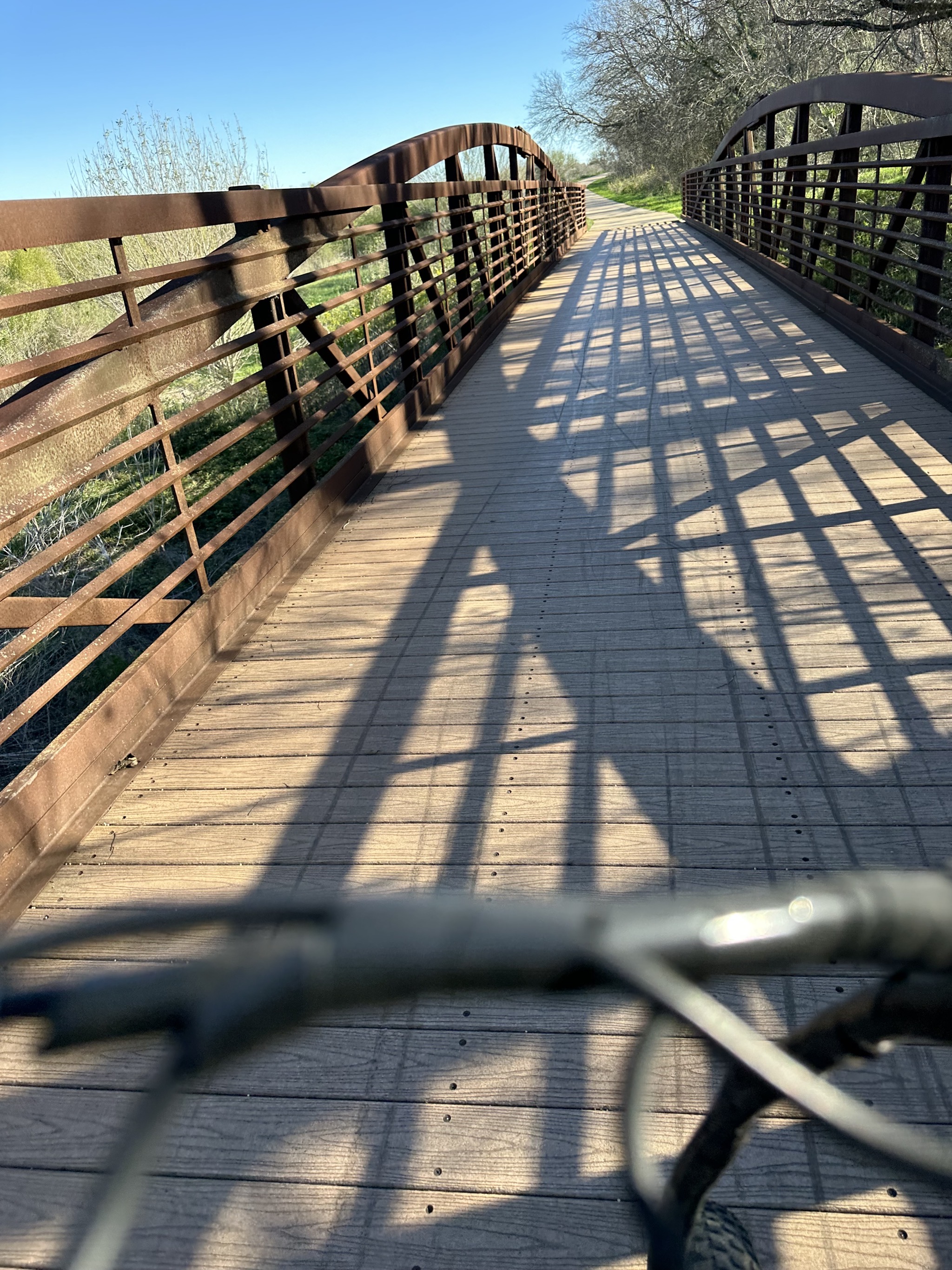 River walk path