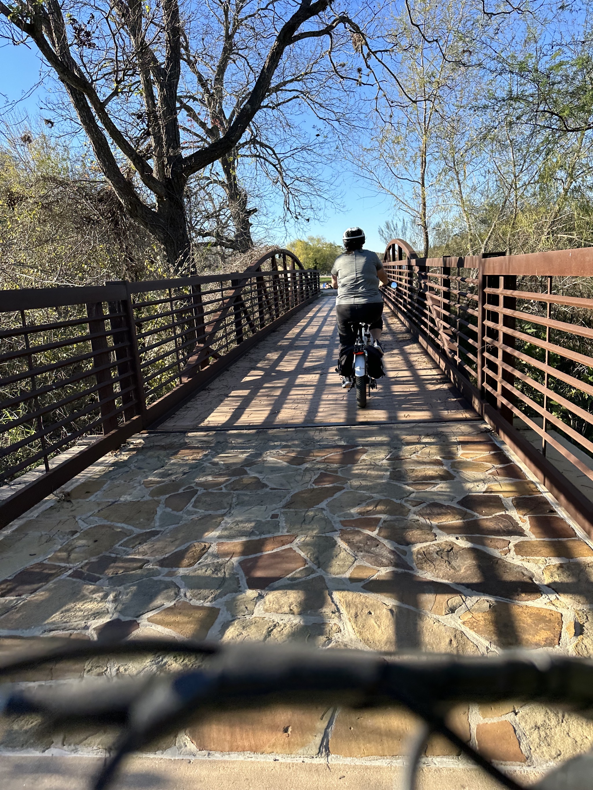 River walk path
