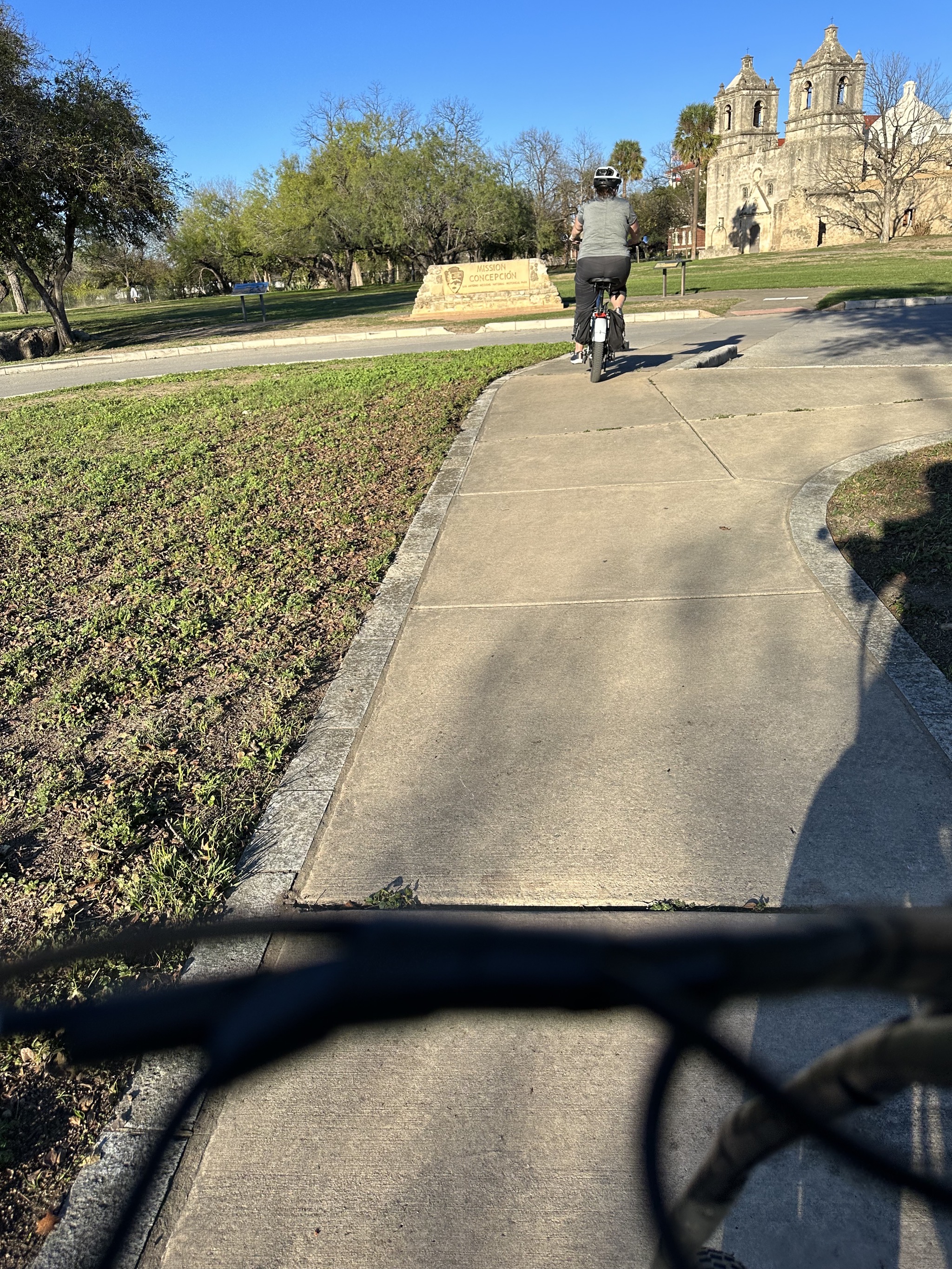 River walk path