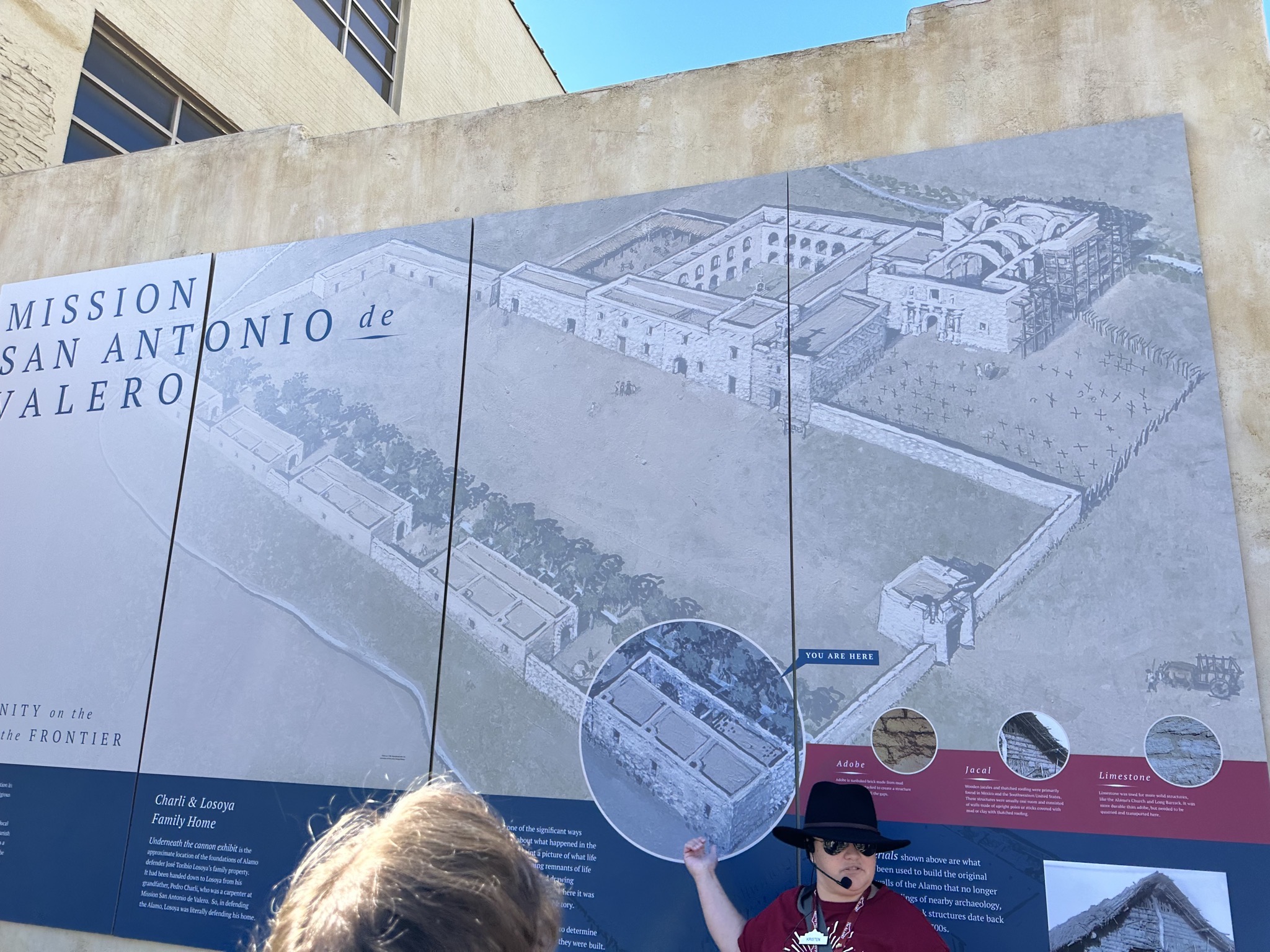 Drawing of the mission