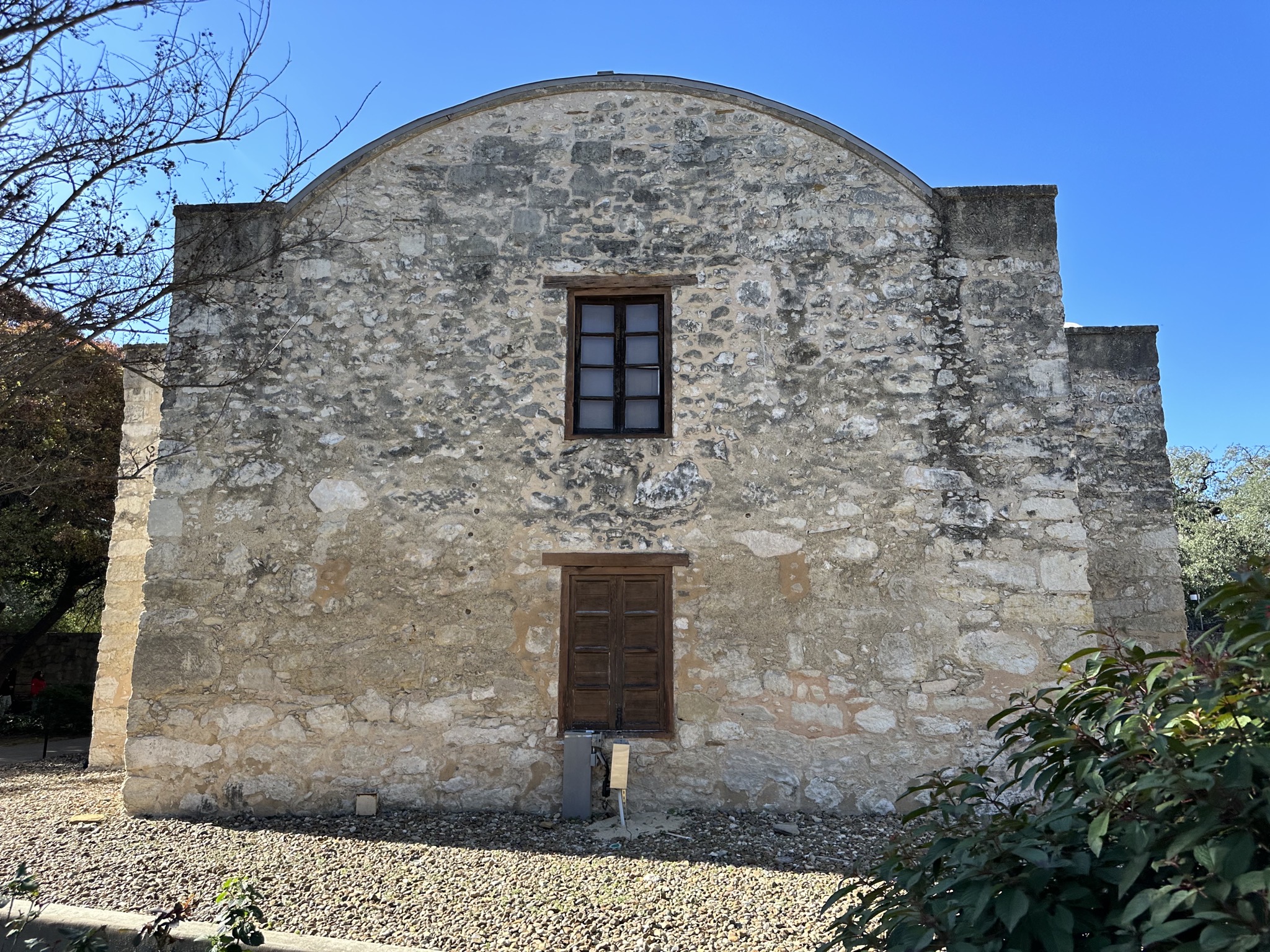 Back of The Alamo