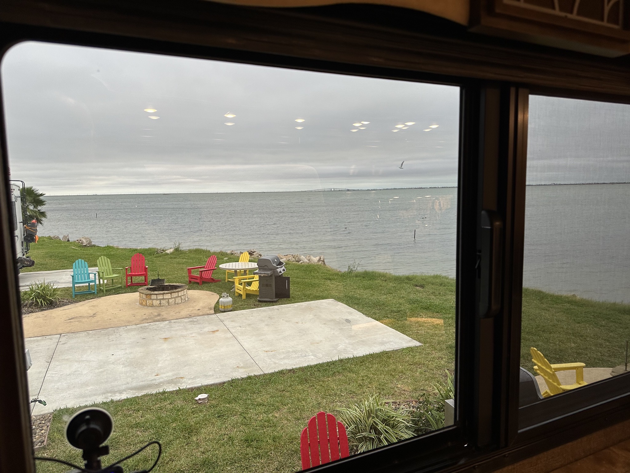 View out or window