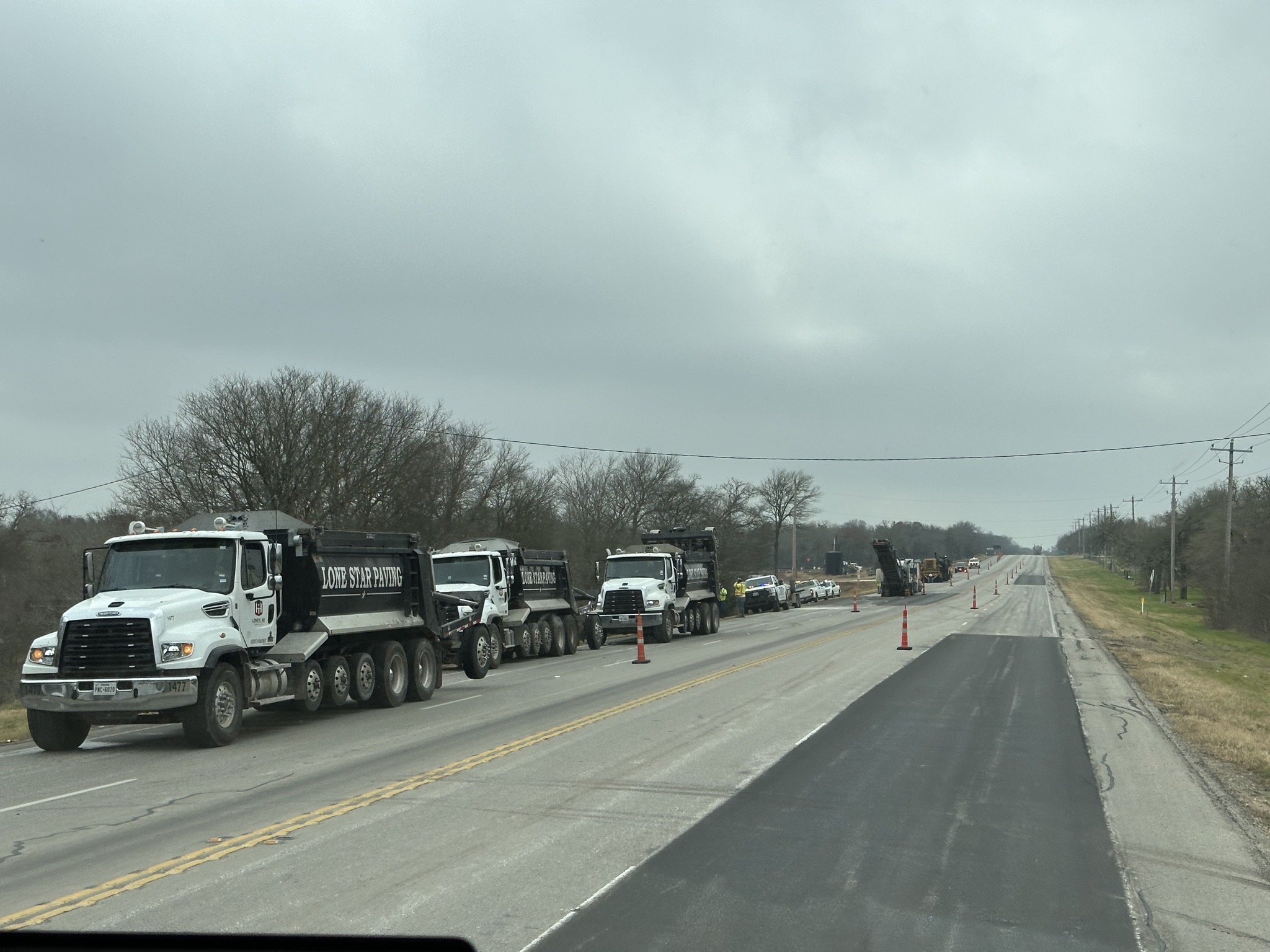 Road works