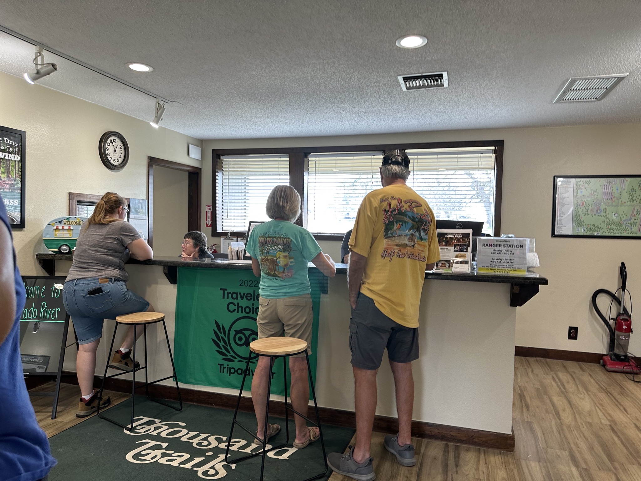 Welcome center