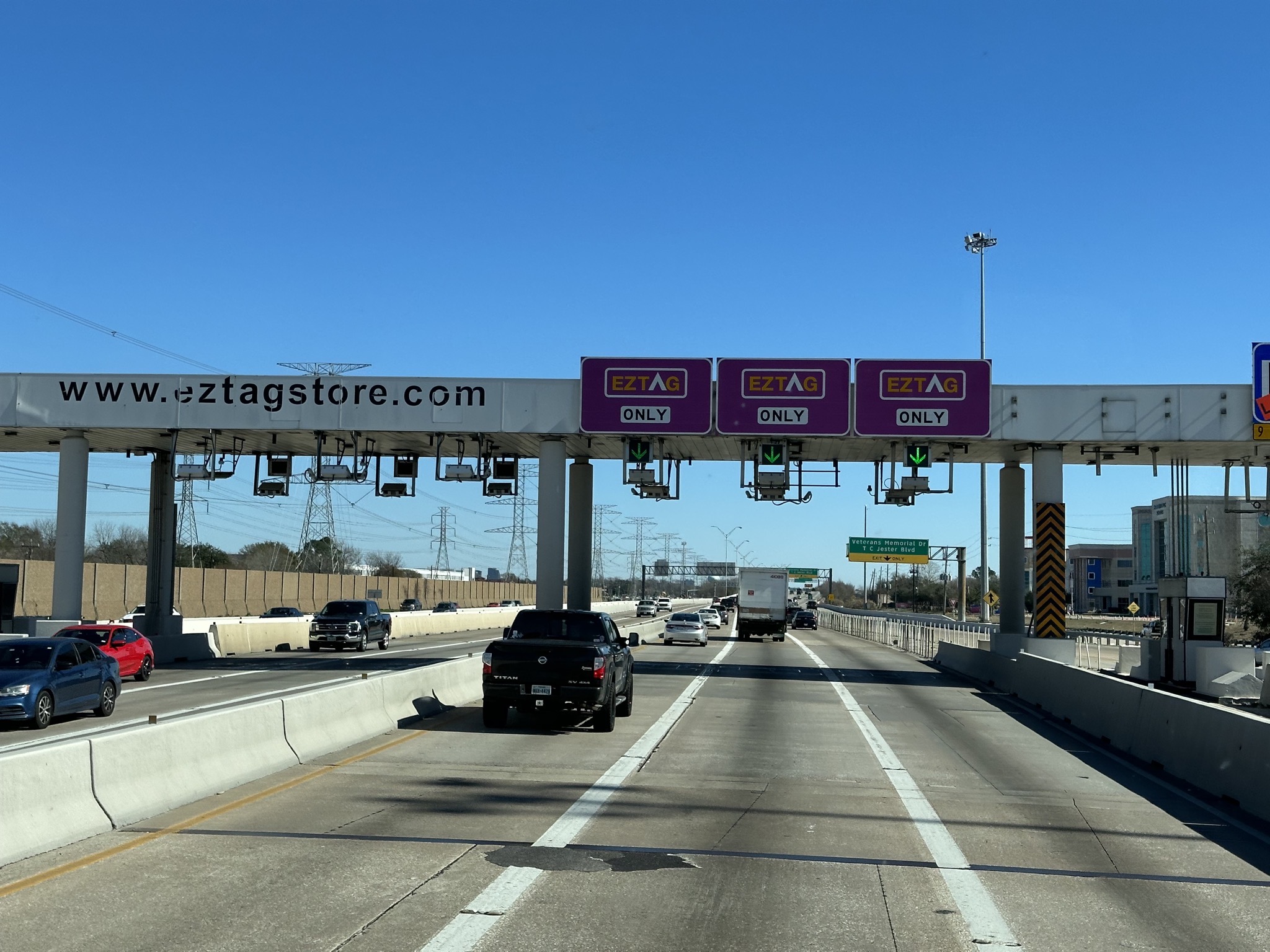 Toll transponder readers