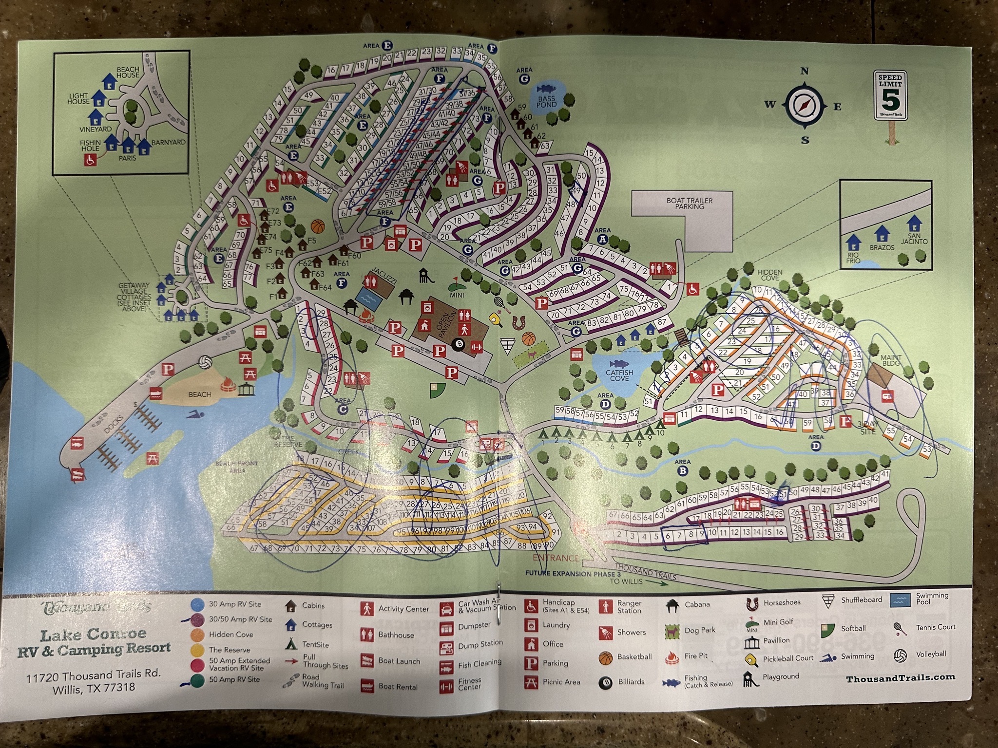 Campground map