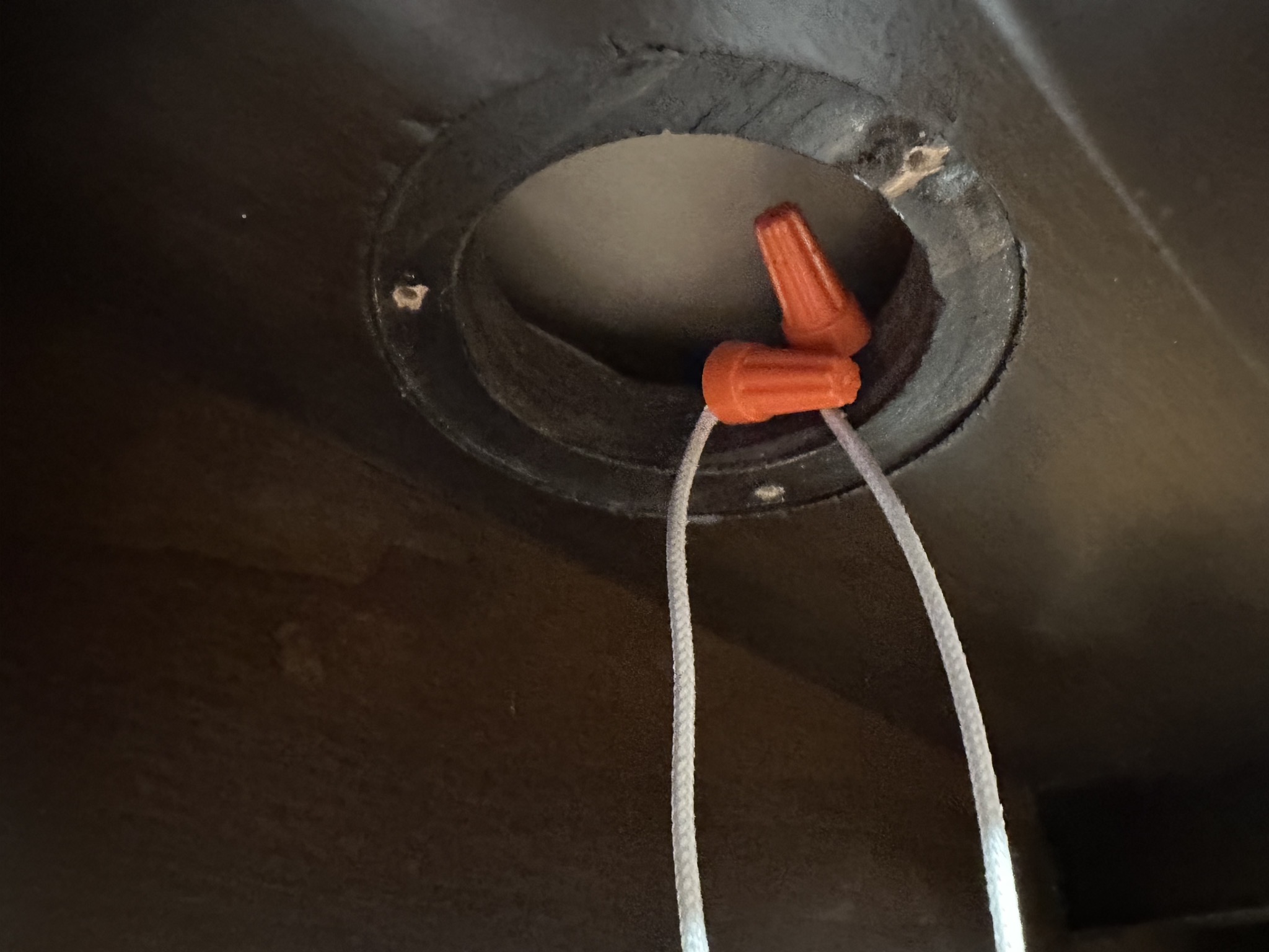 Wires connected