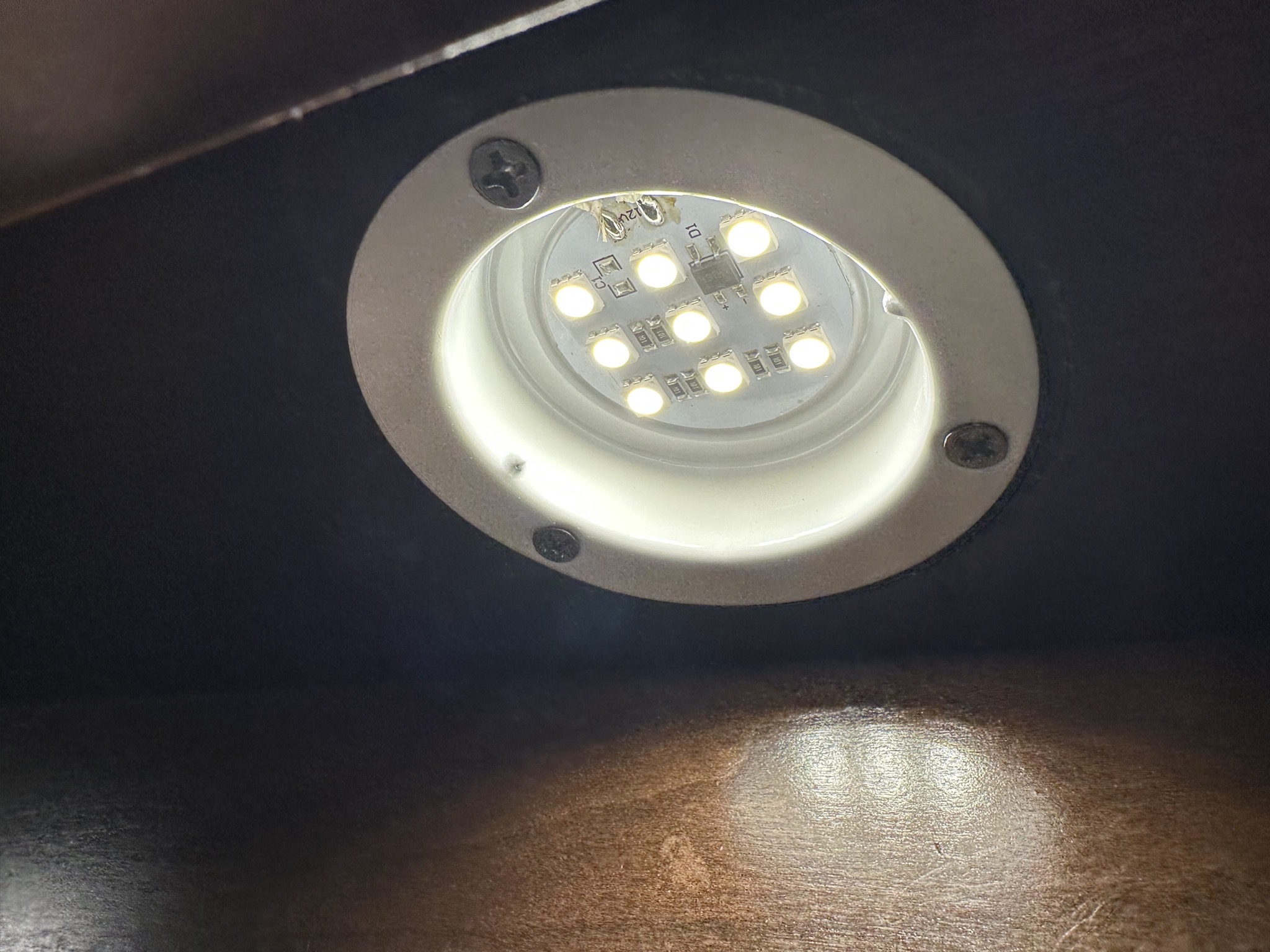 Replaced light