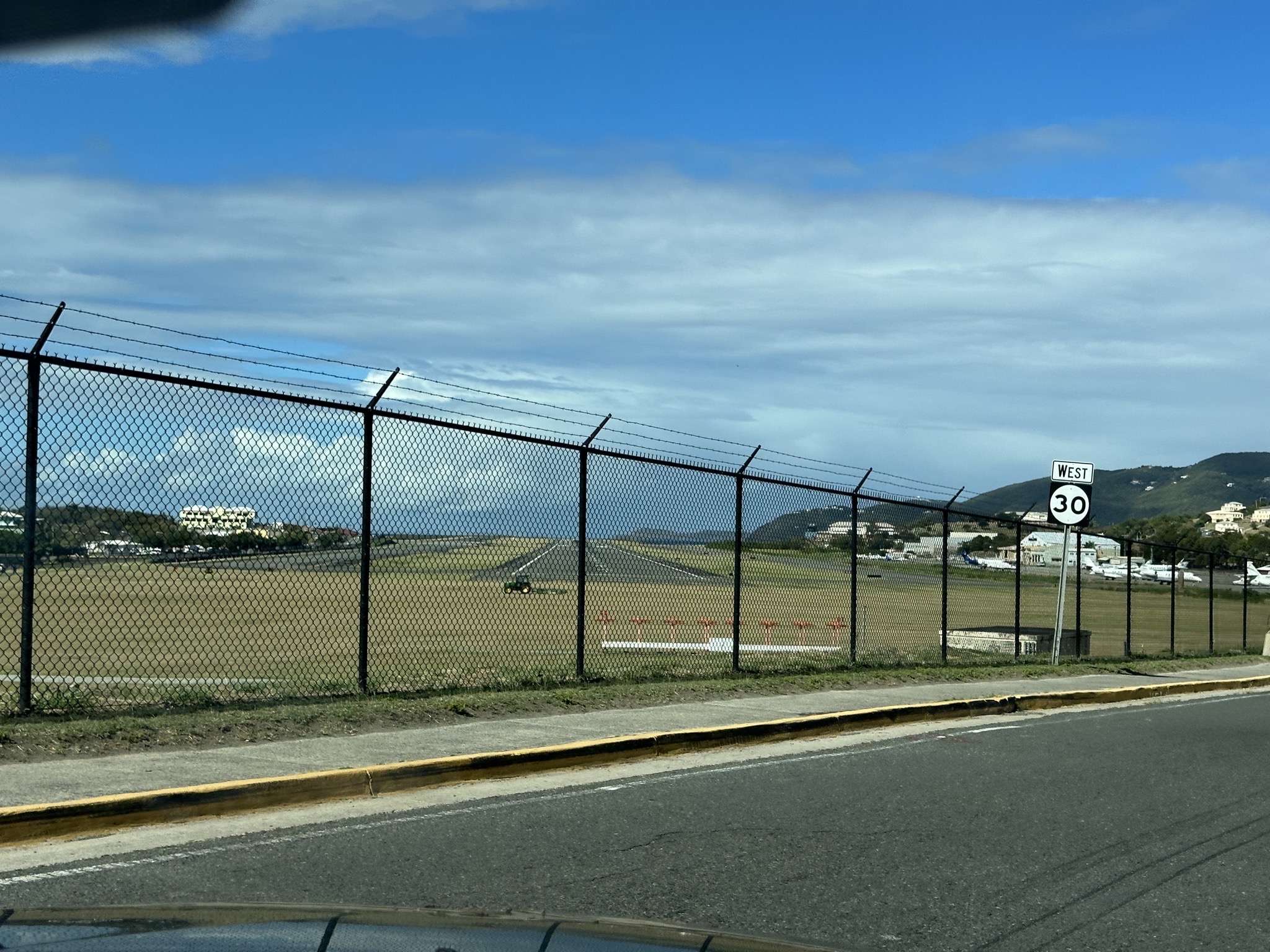 Airport runway