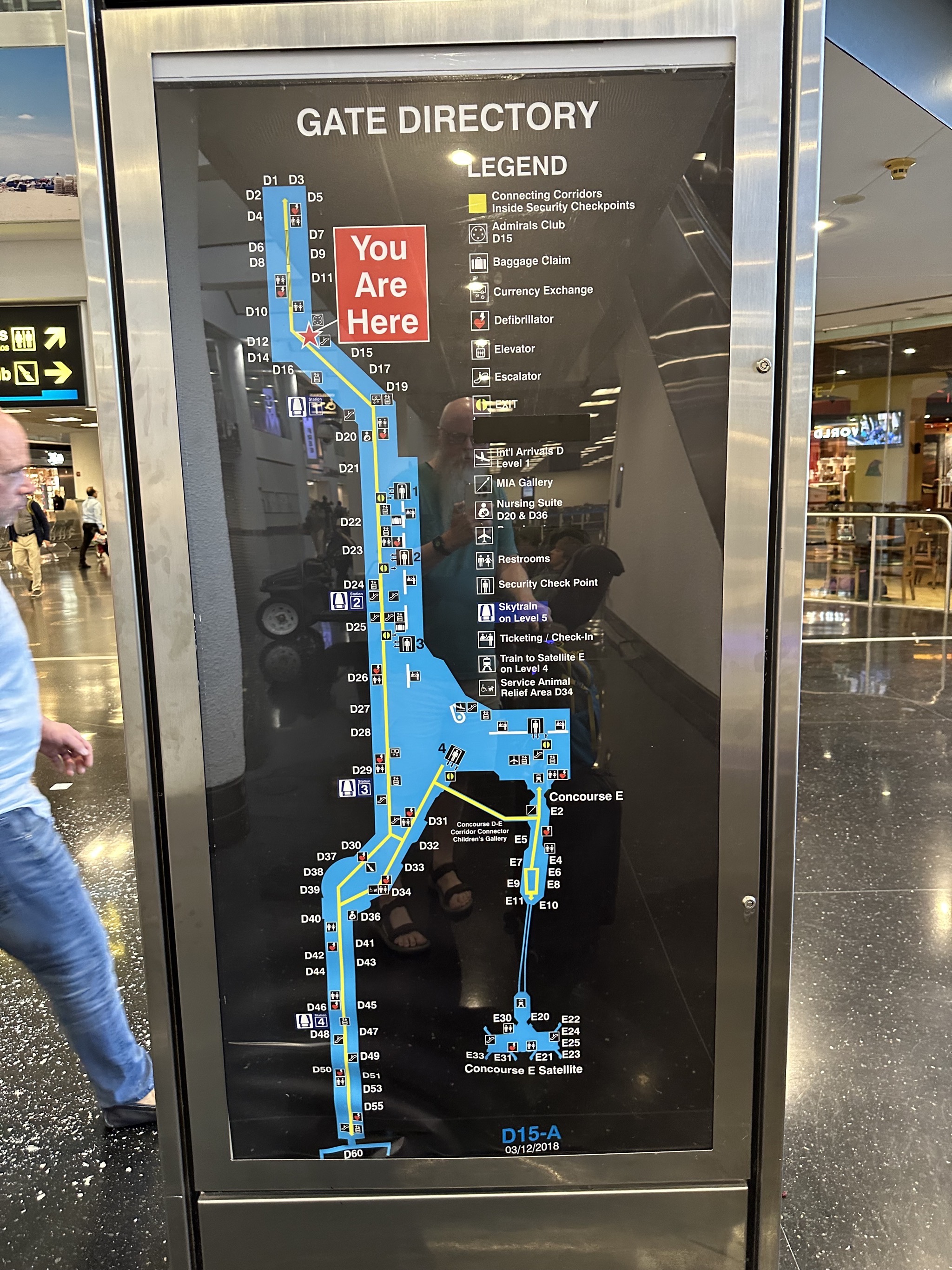 Terminal map