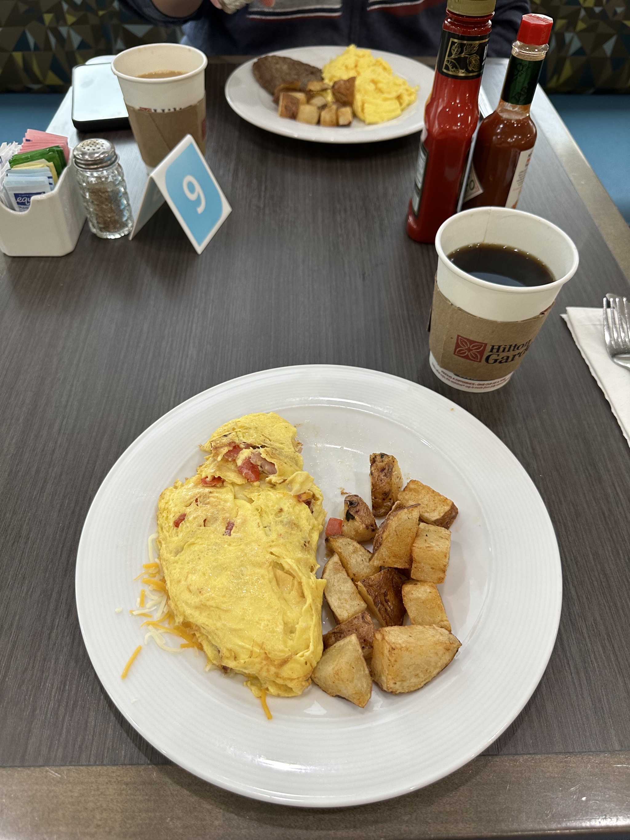 Hotel breakfast
