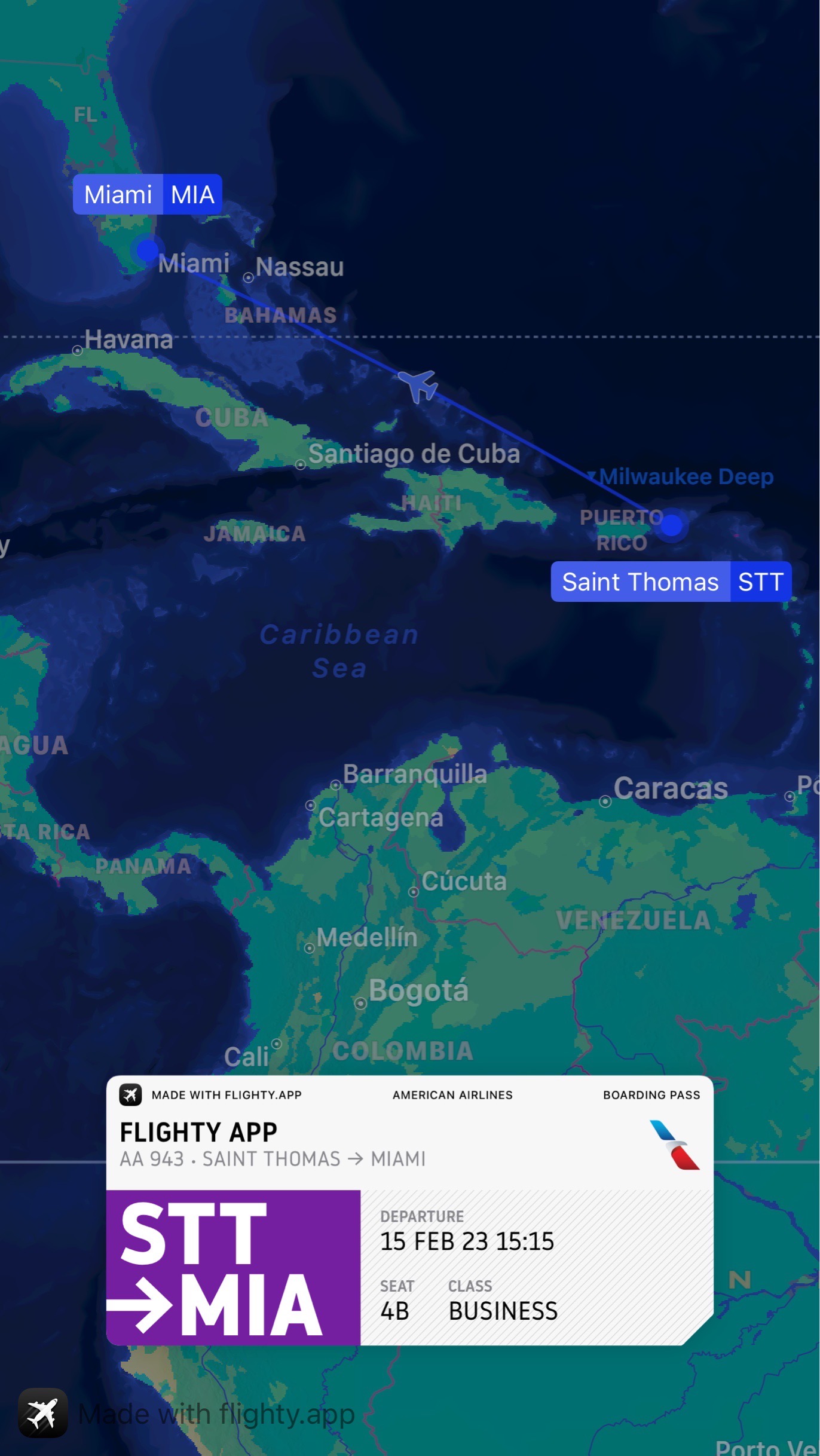 STT to MIA