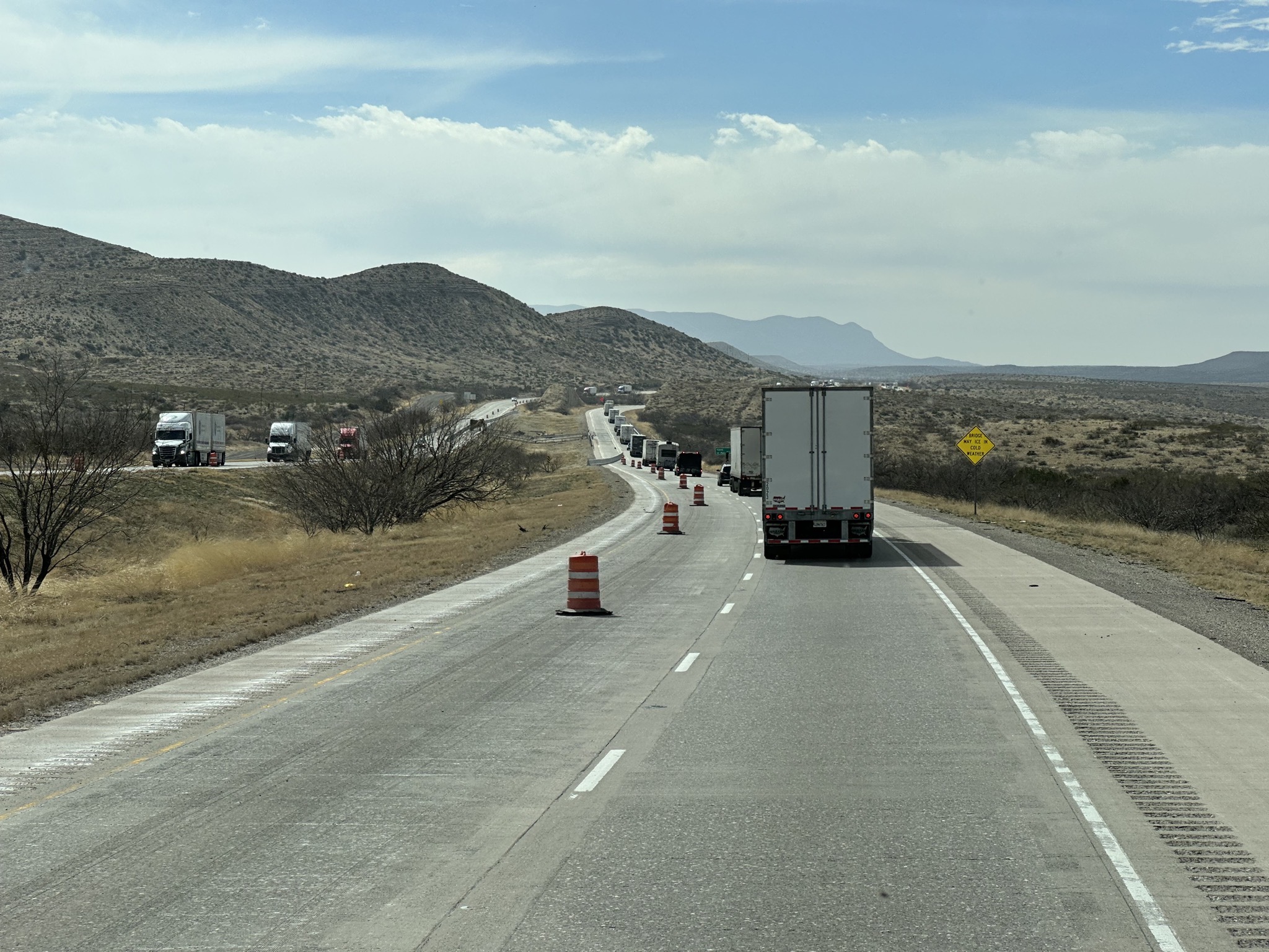 Lots of trucks