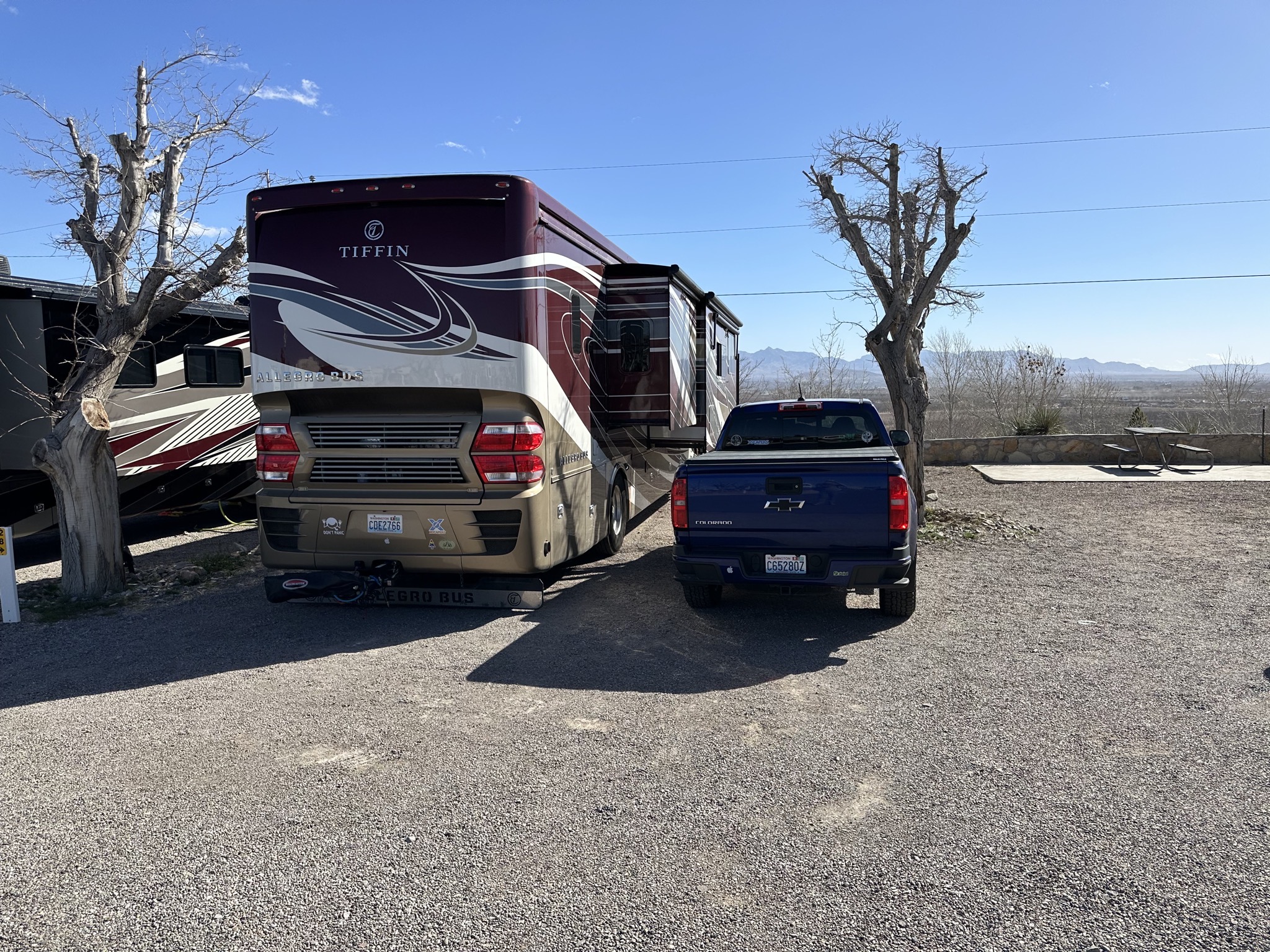 Our first site