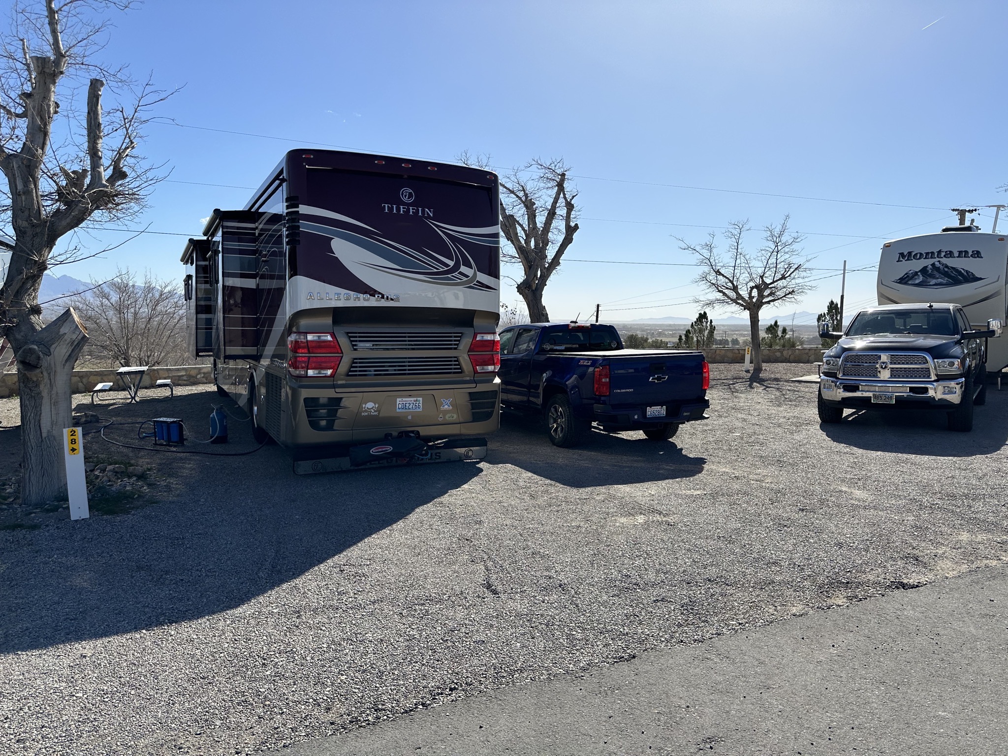 Our first site
