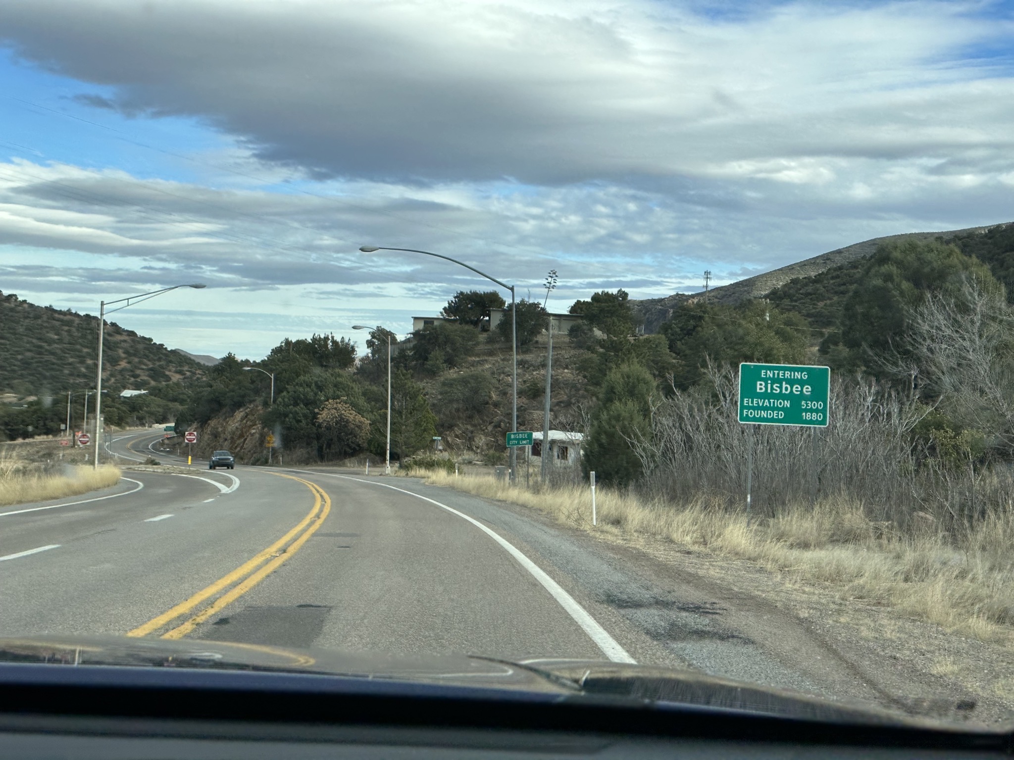 Entering Bisbee