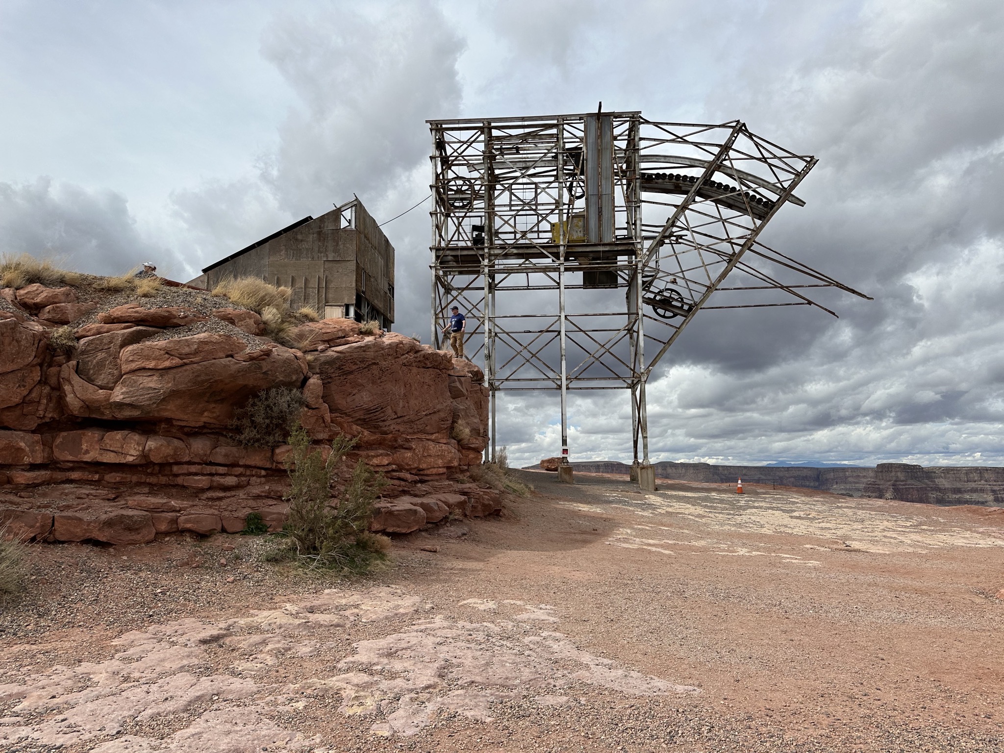 Tram ruins