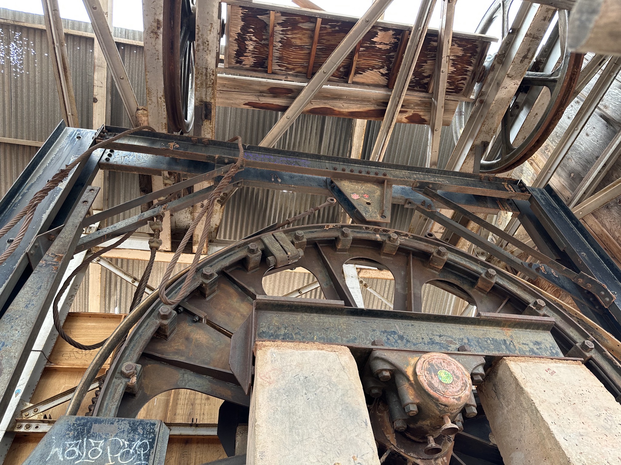 Tram ruins