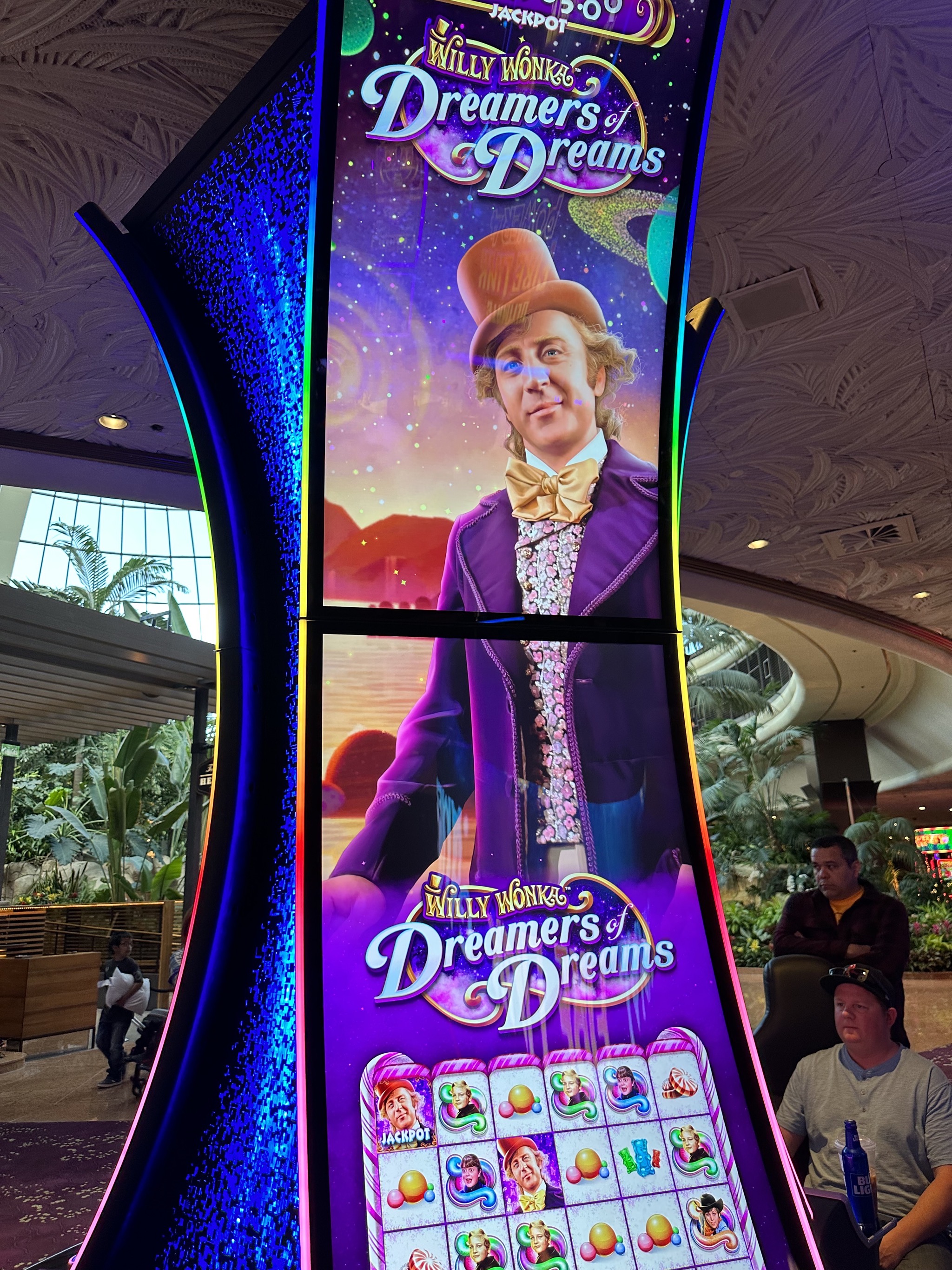 Willy Wonka slot machine