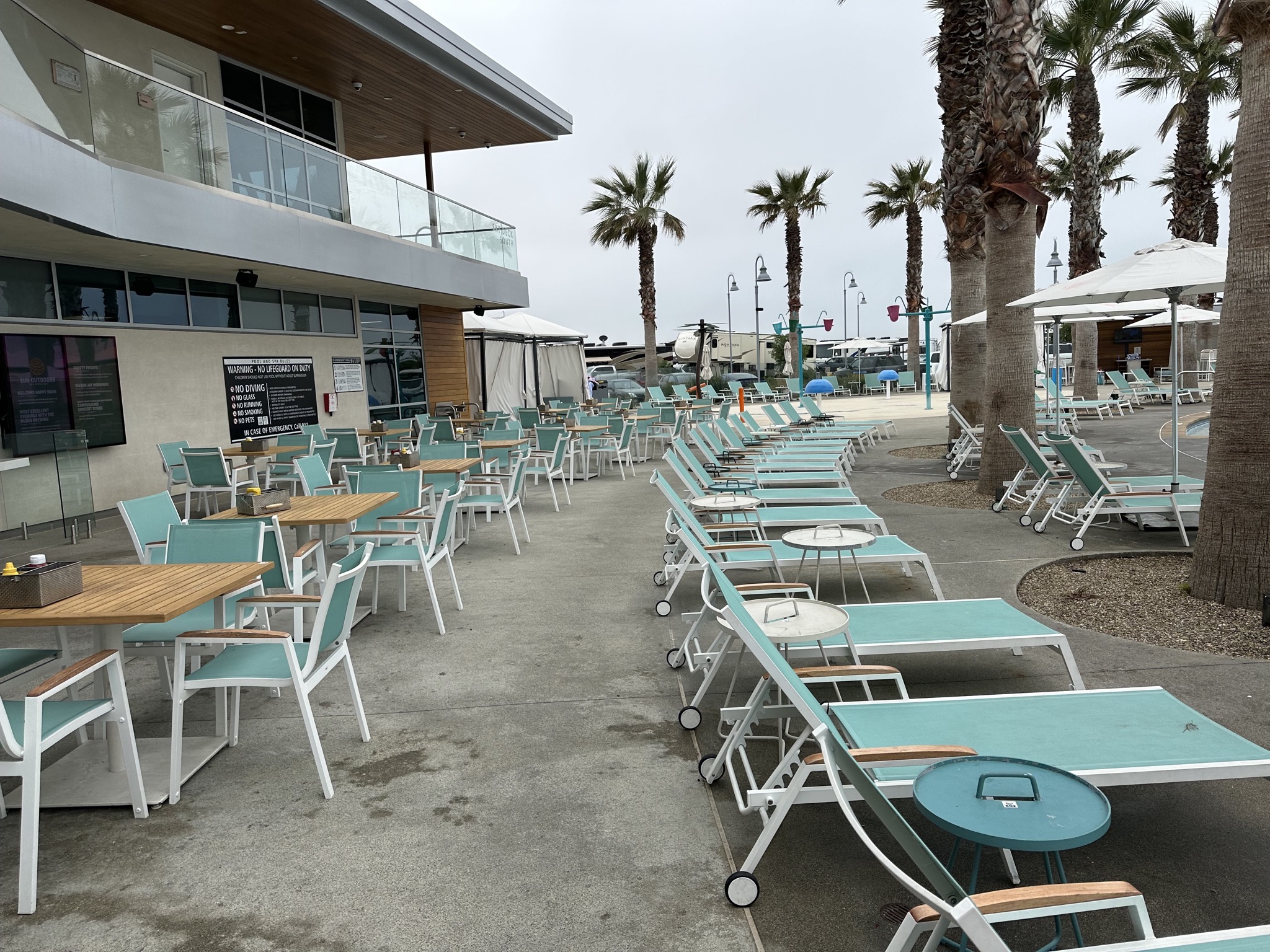 Pool area