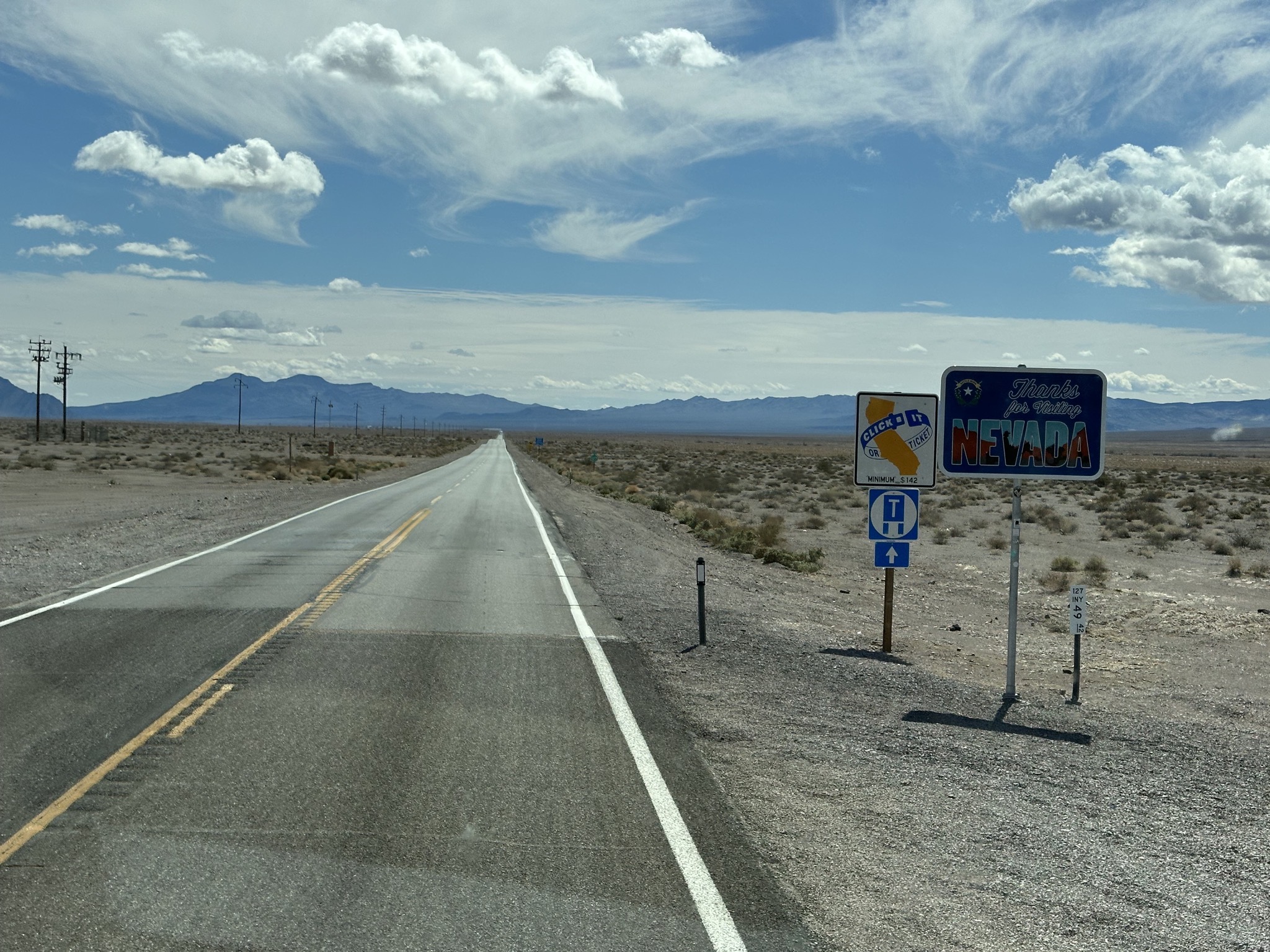 Nevada to California