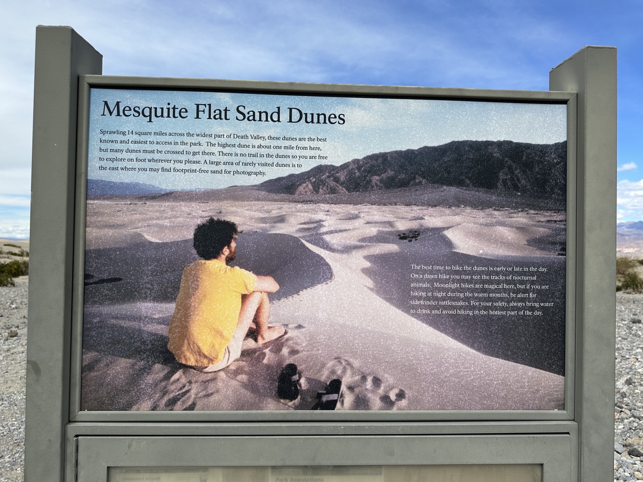 Mesquite Flat Sand Dunes