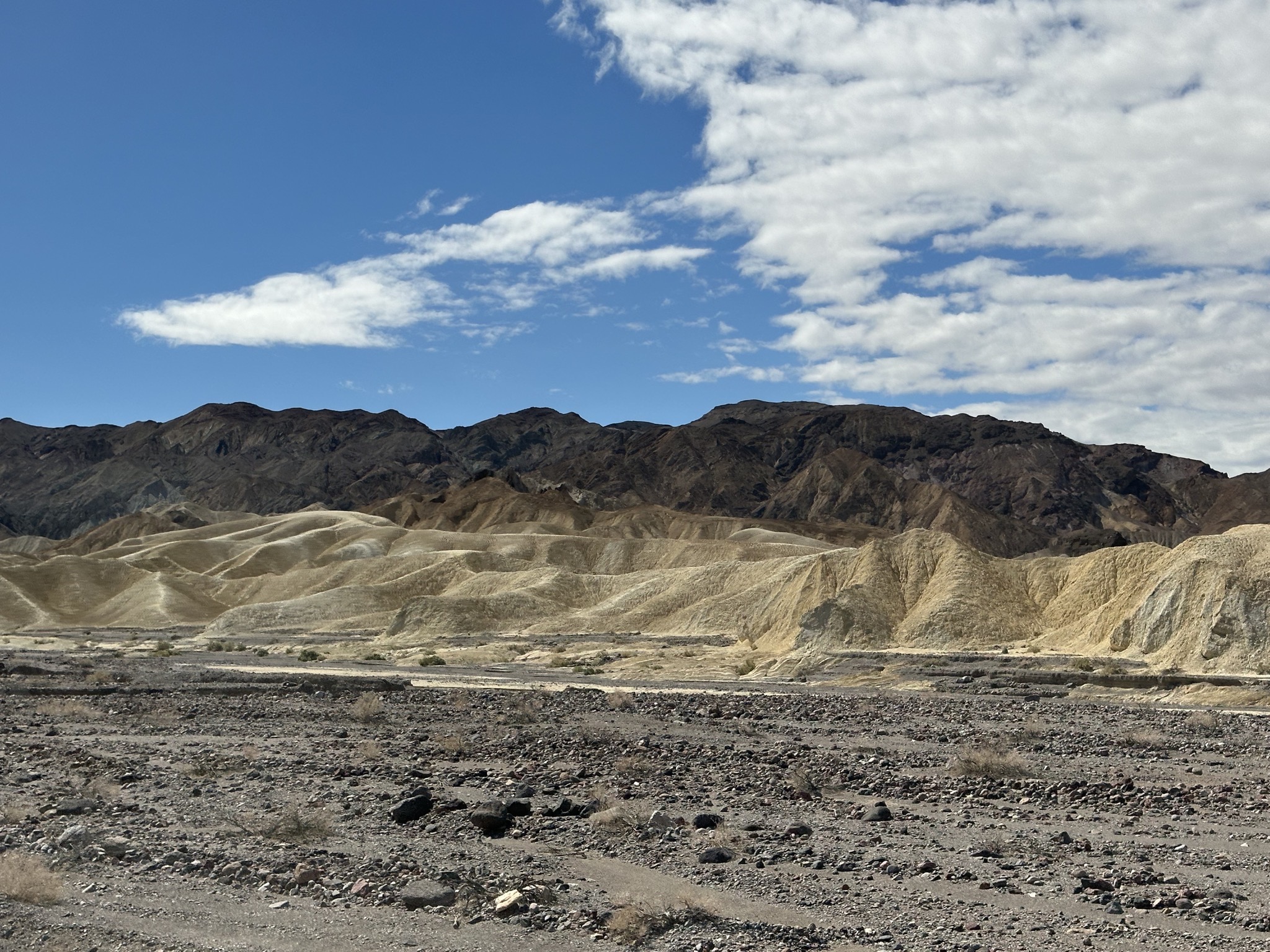 Leaving Death Valley