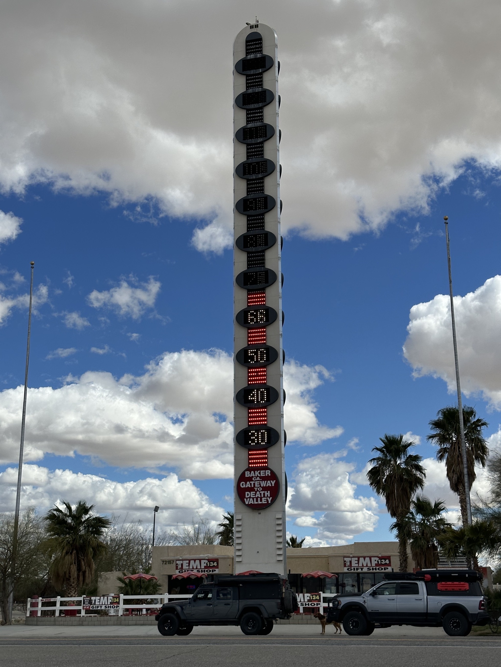 World's Tallest Thermometer