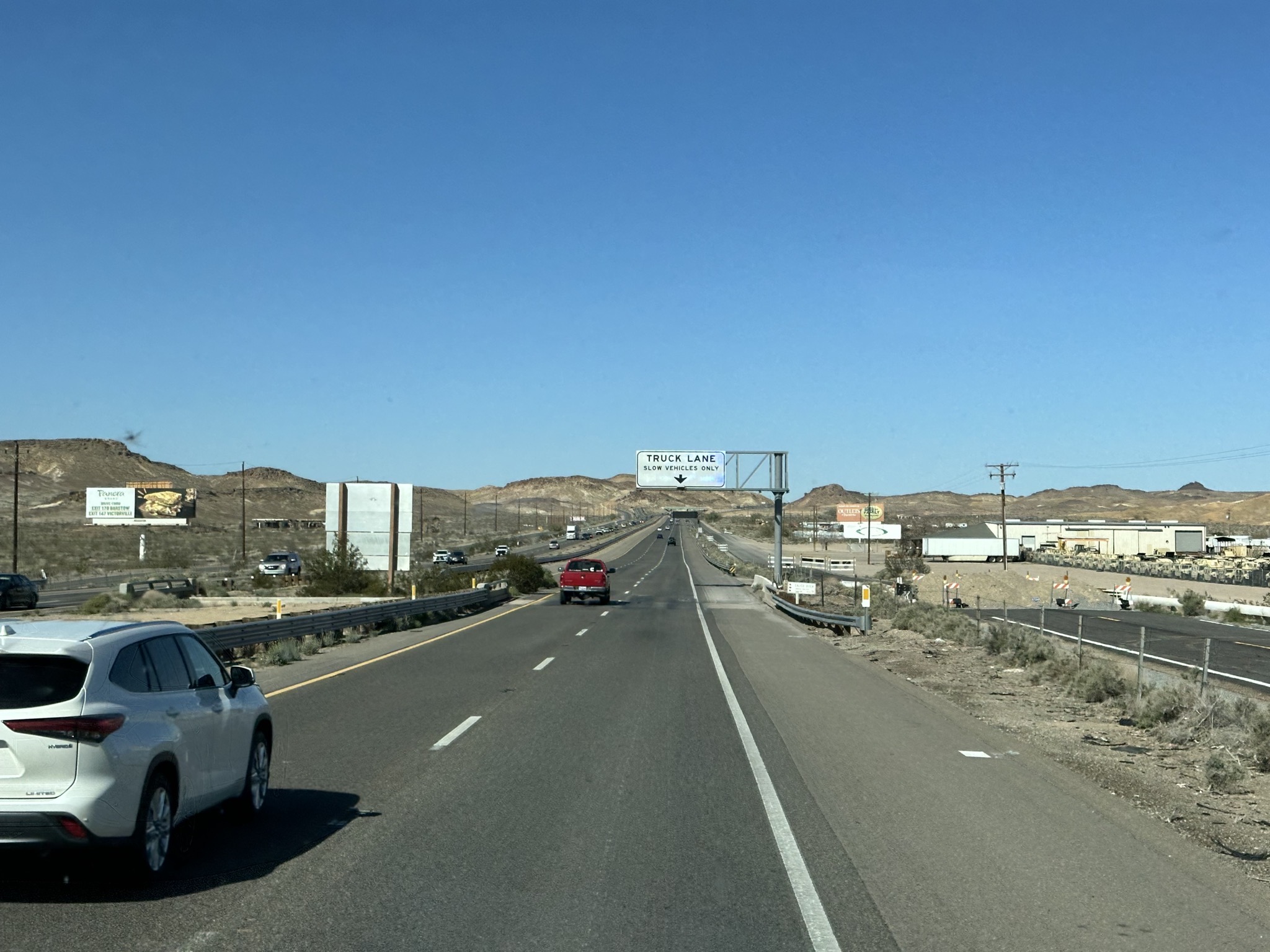 Truck lane