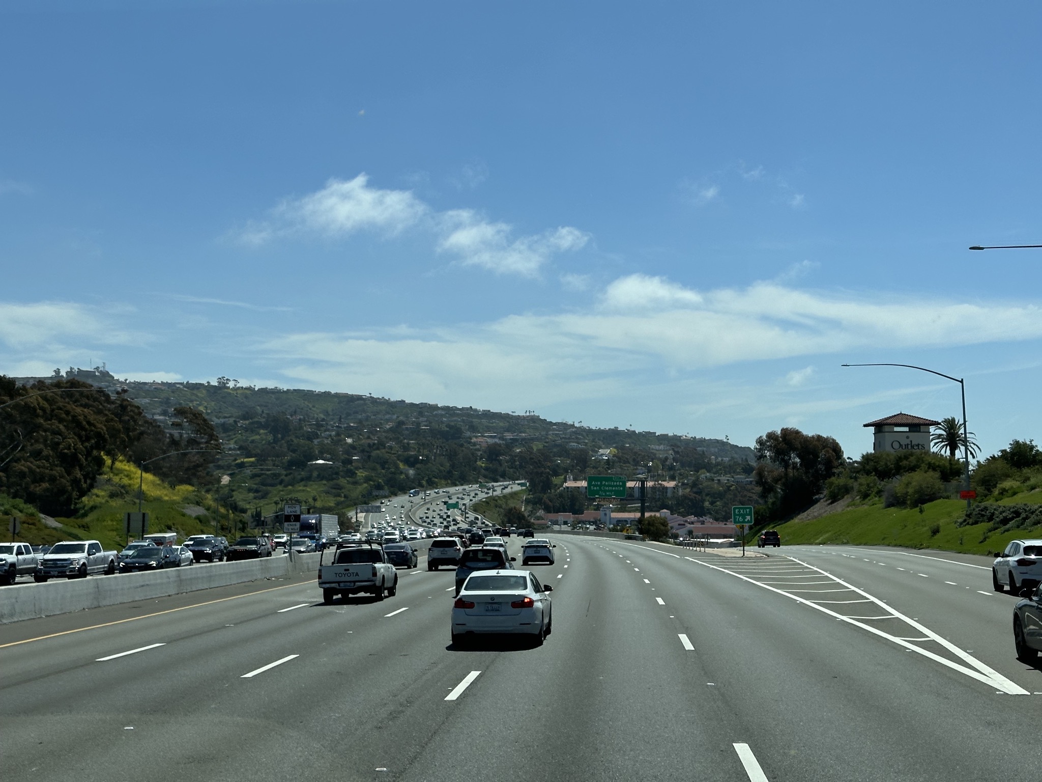 I-5 freeway traffic