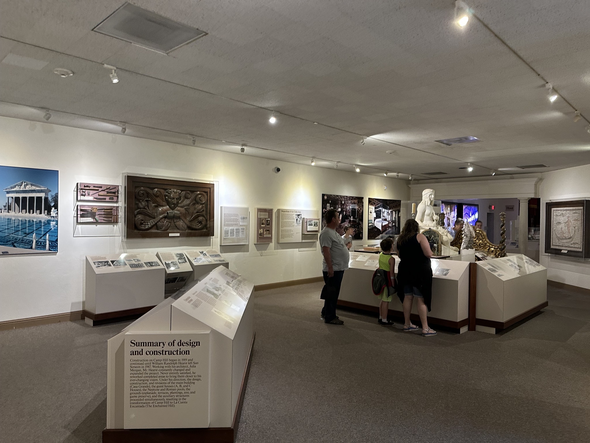 Visitor center museum