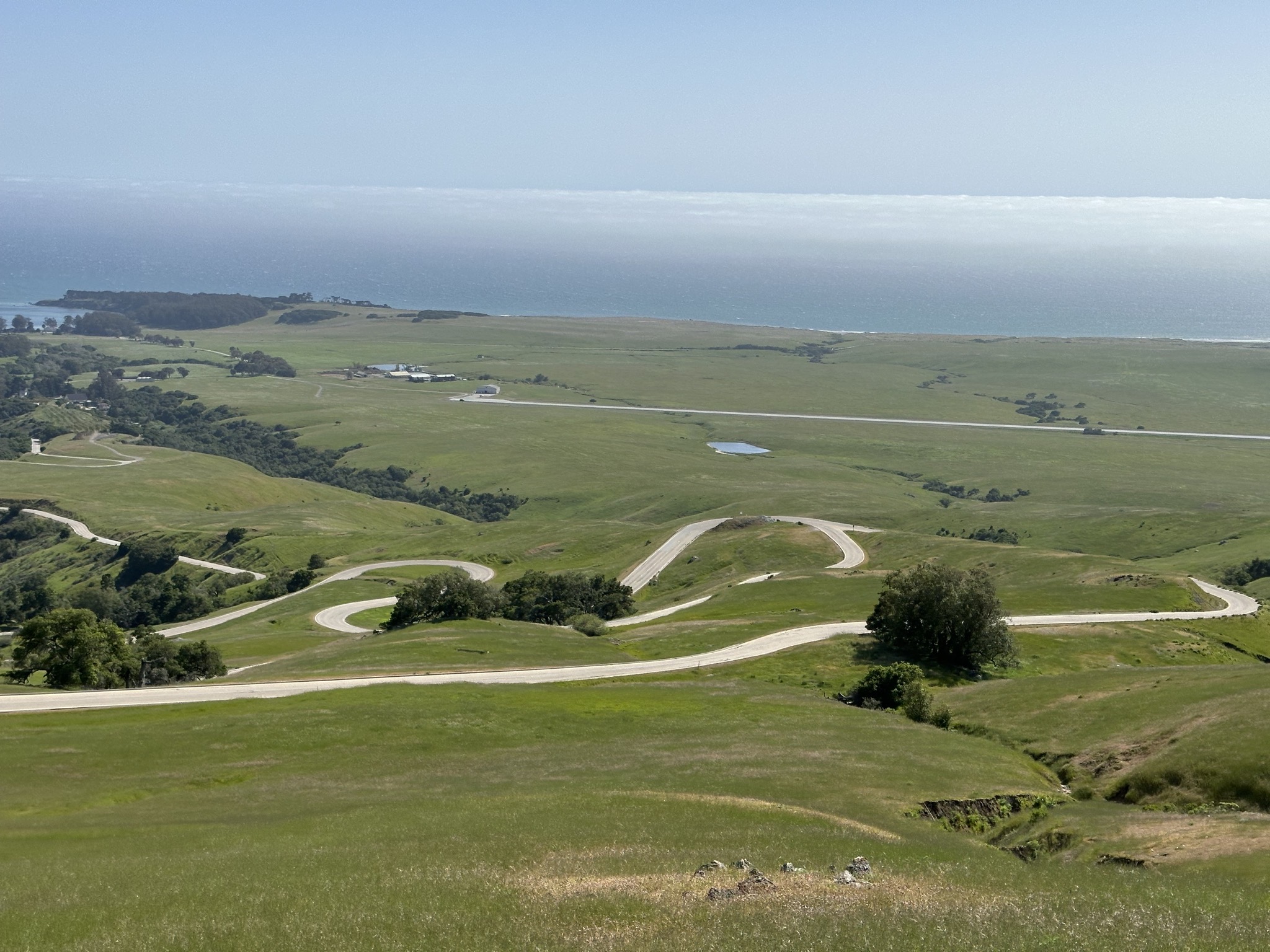 View and road to castle