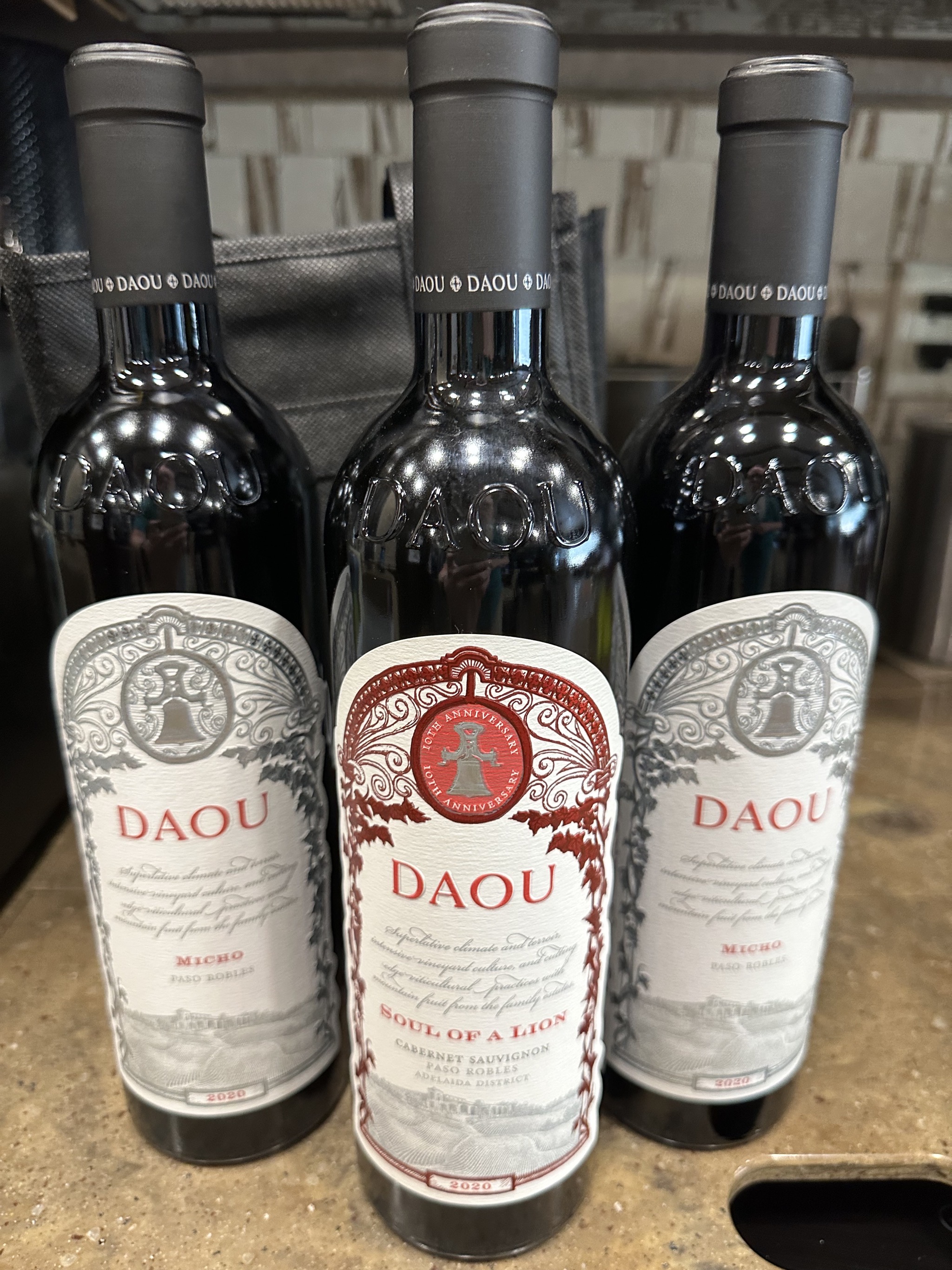 We bought three bottles