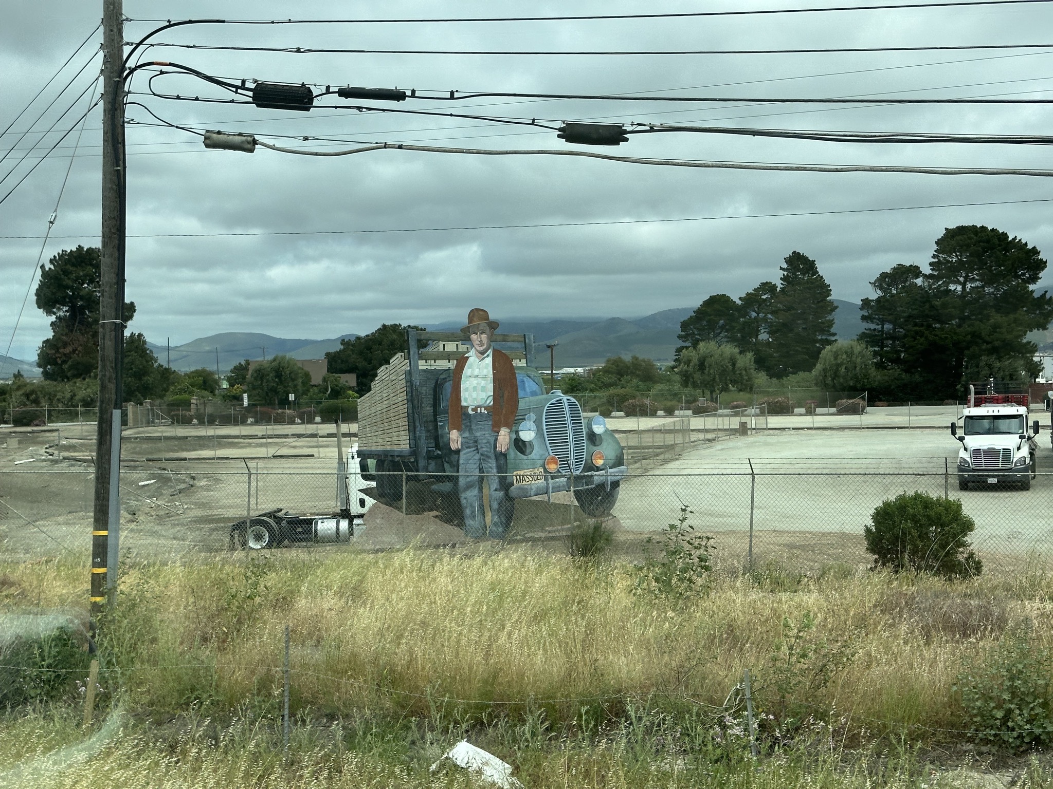 Roadside artwork