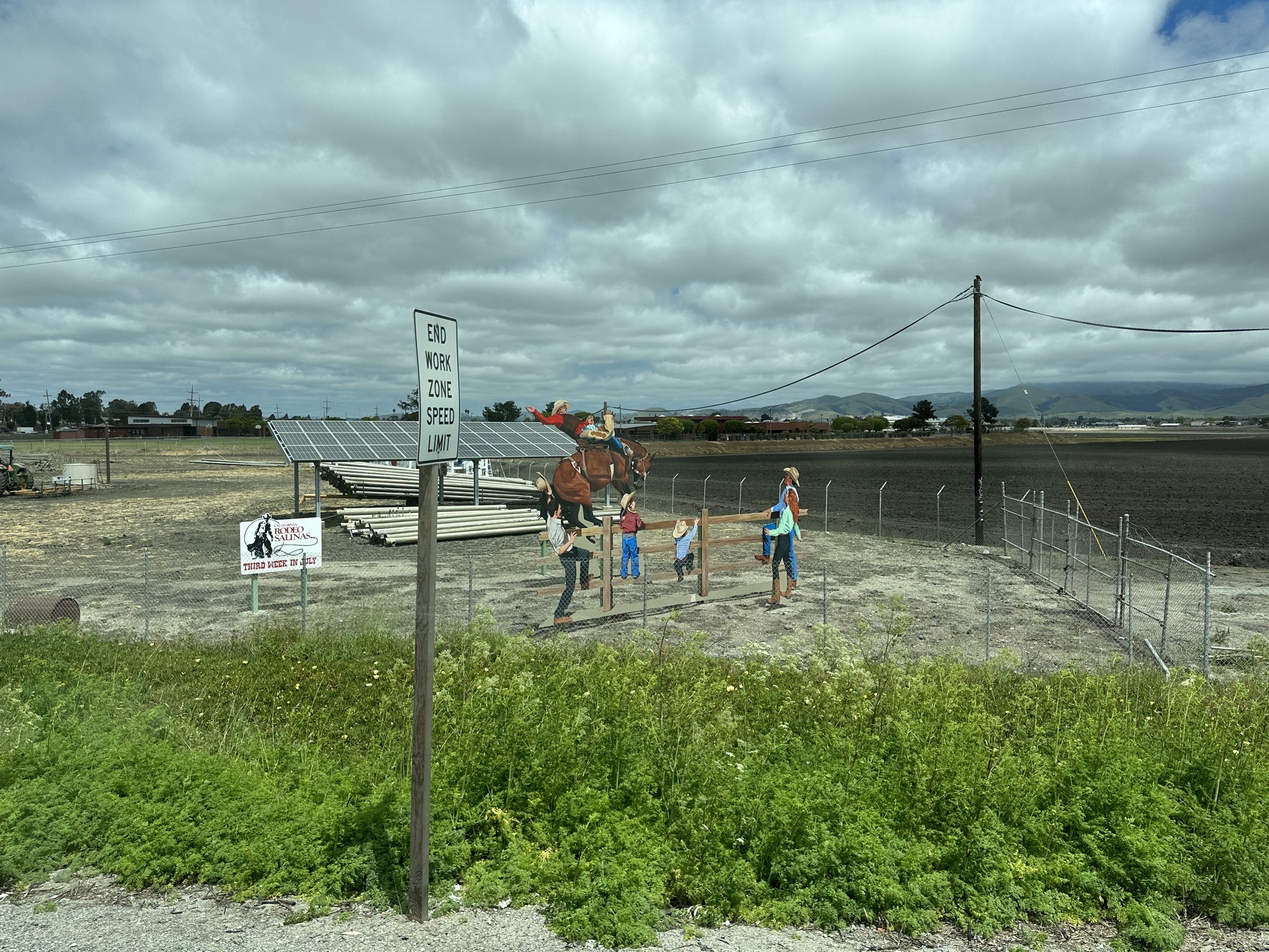 Roadside artwork