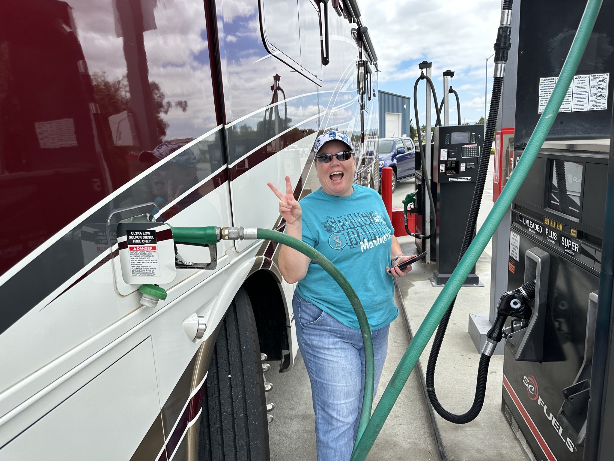 Fuel stop