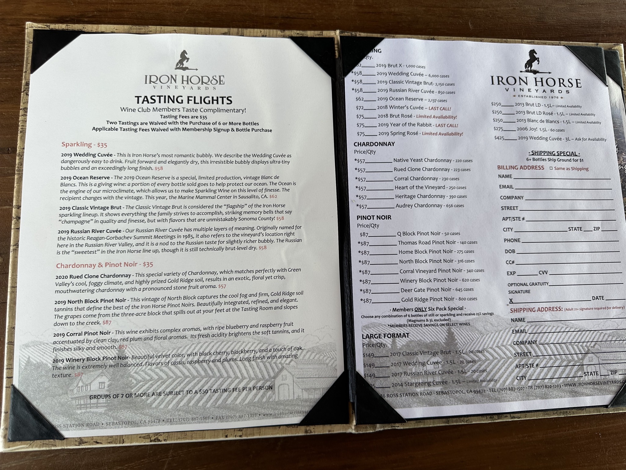 Iron Horse Vineyards