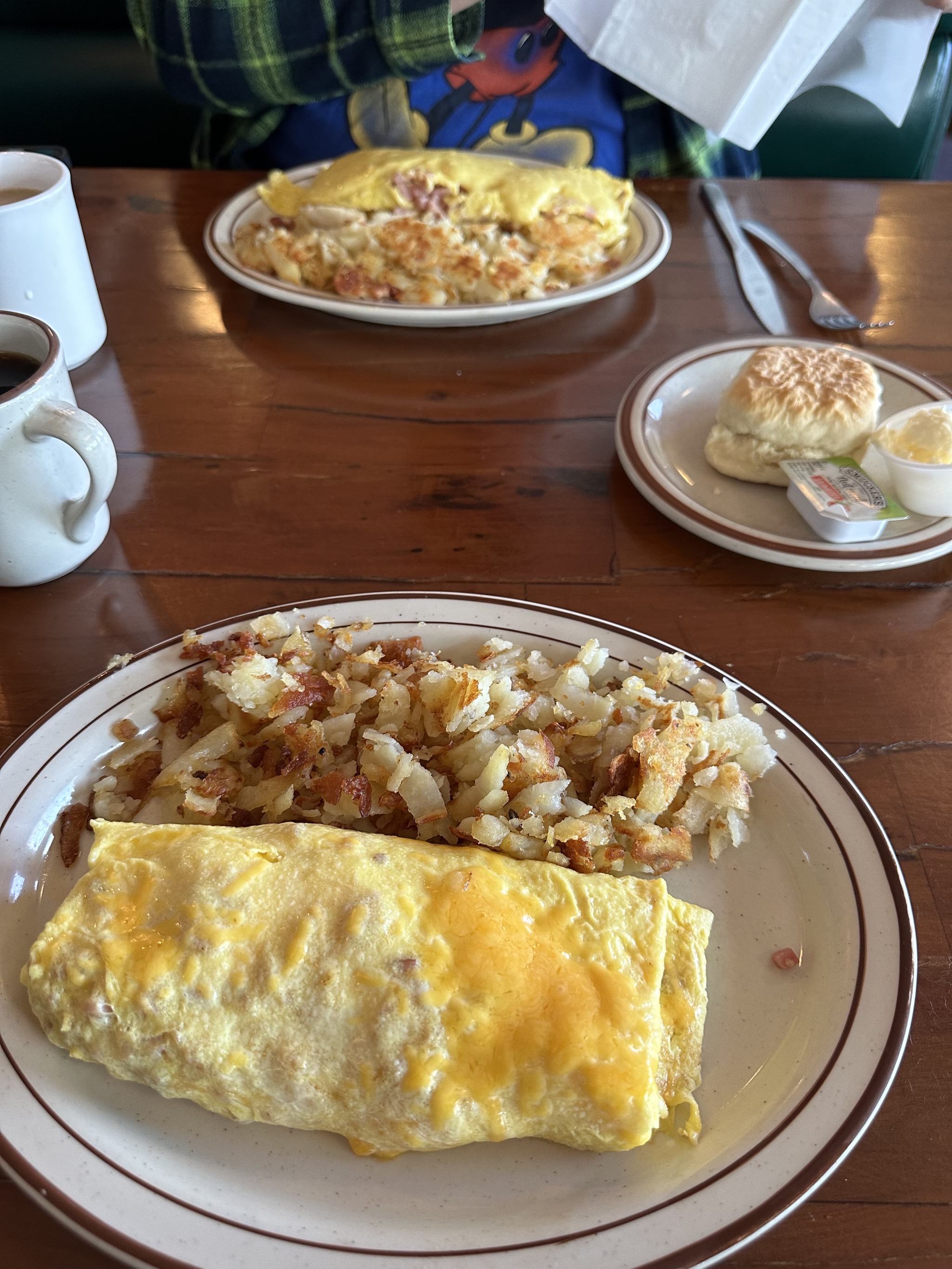 Breakfast for lunch