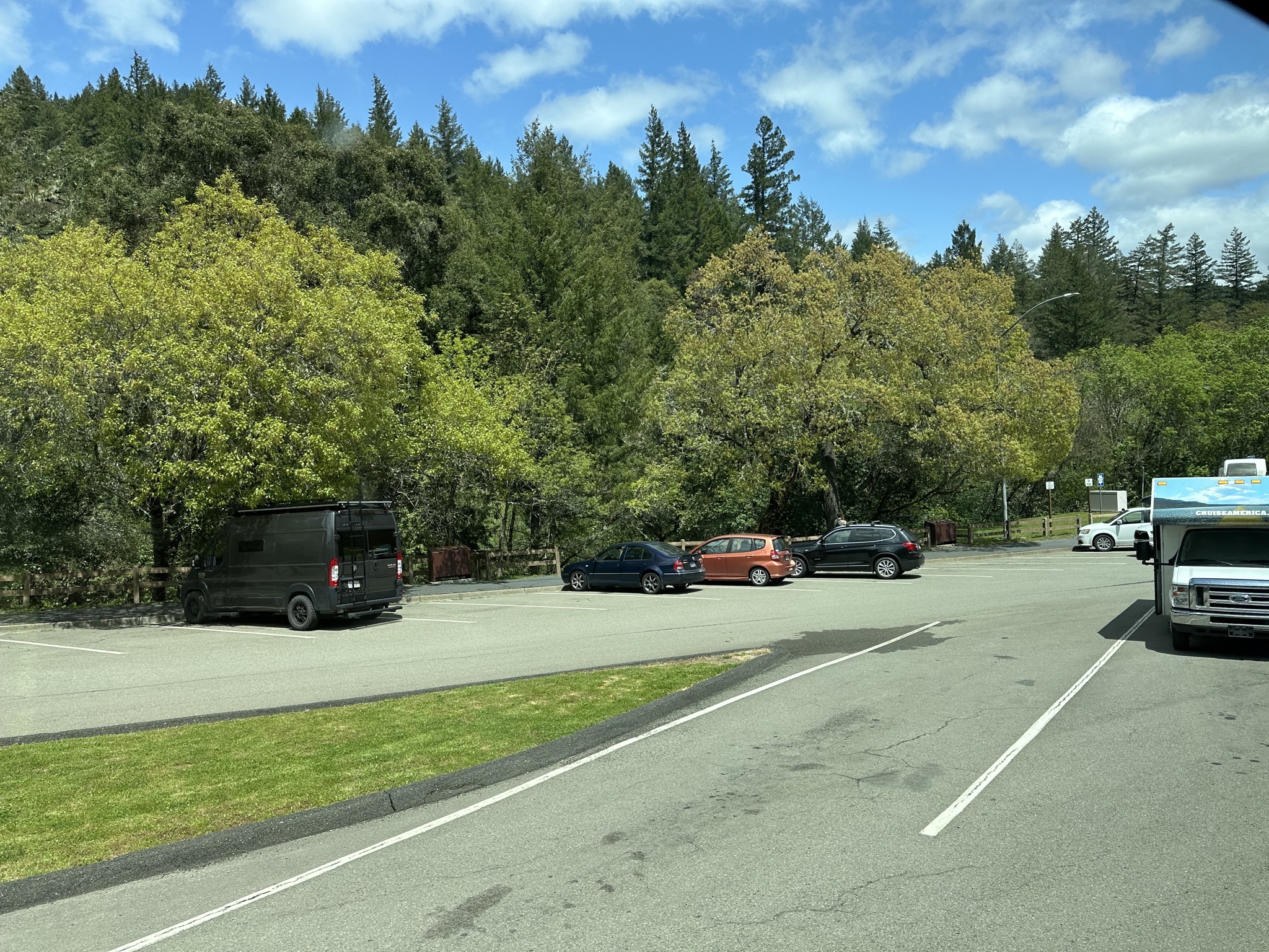 Rest area stop