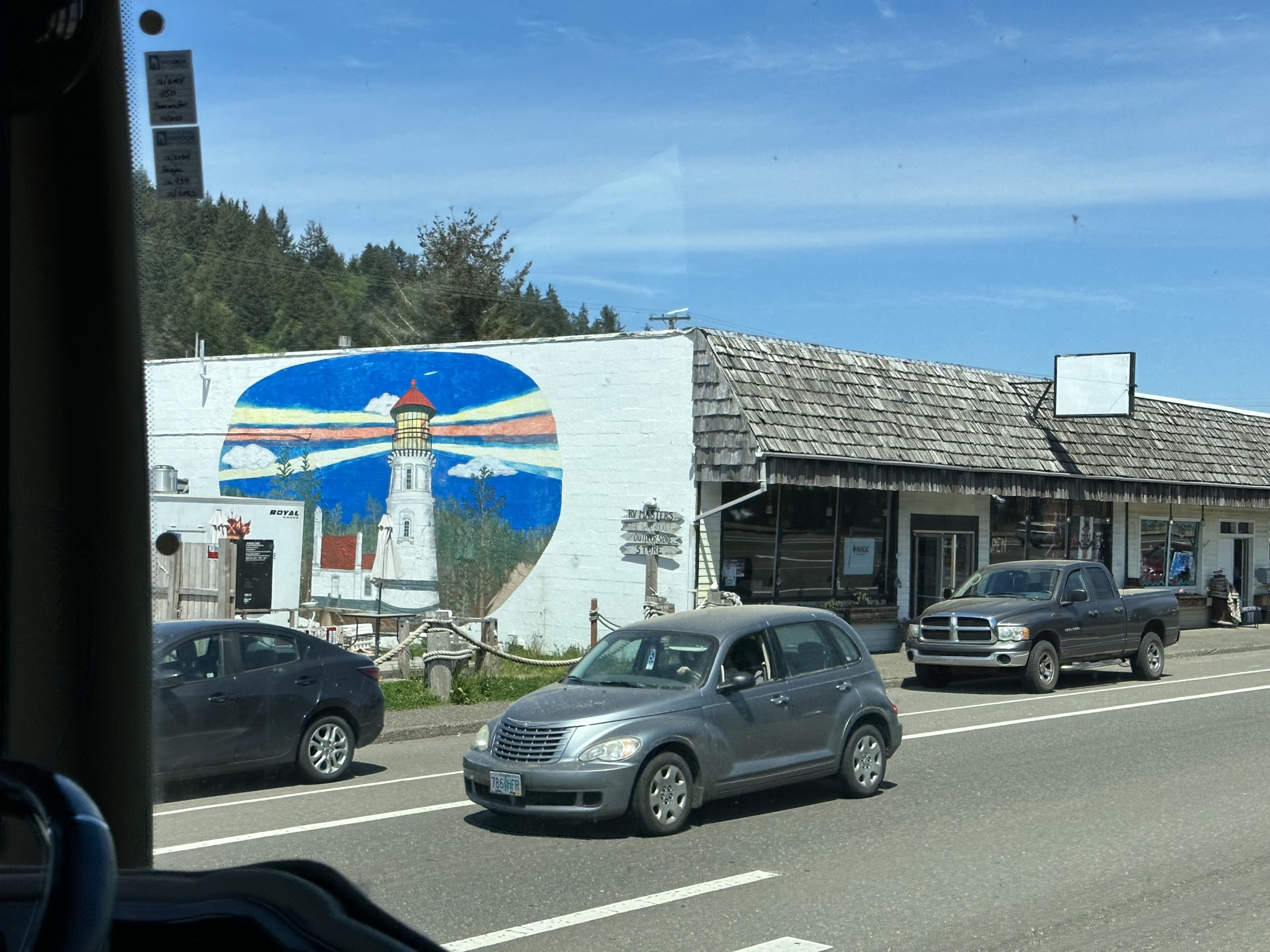 Lighthouse mural