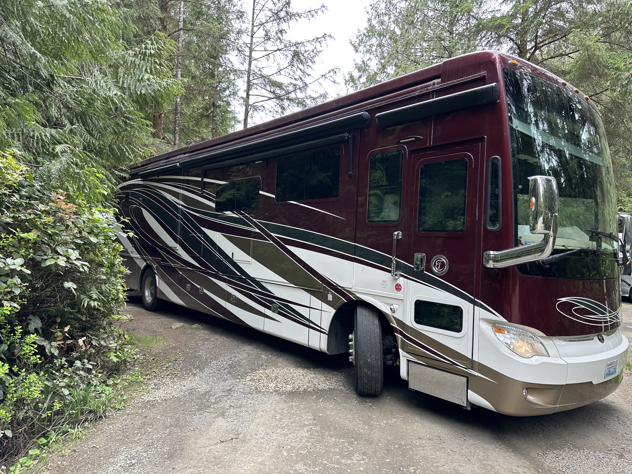 Pulling out of our site