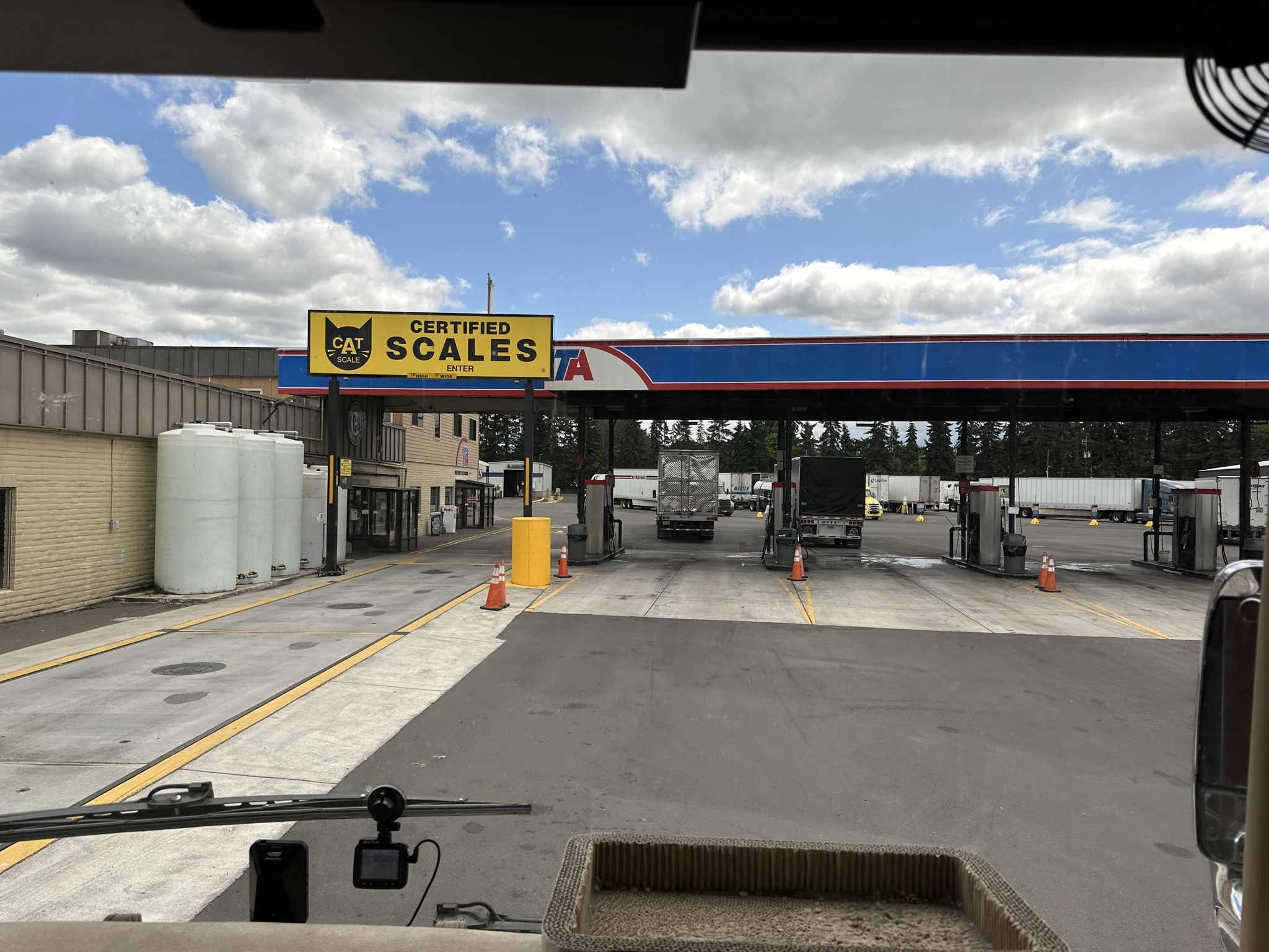 Fuel stop