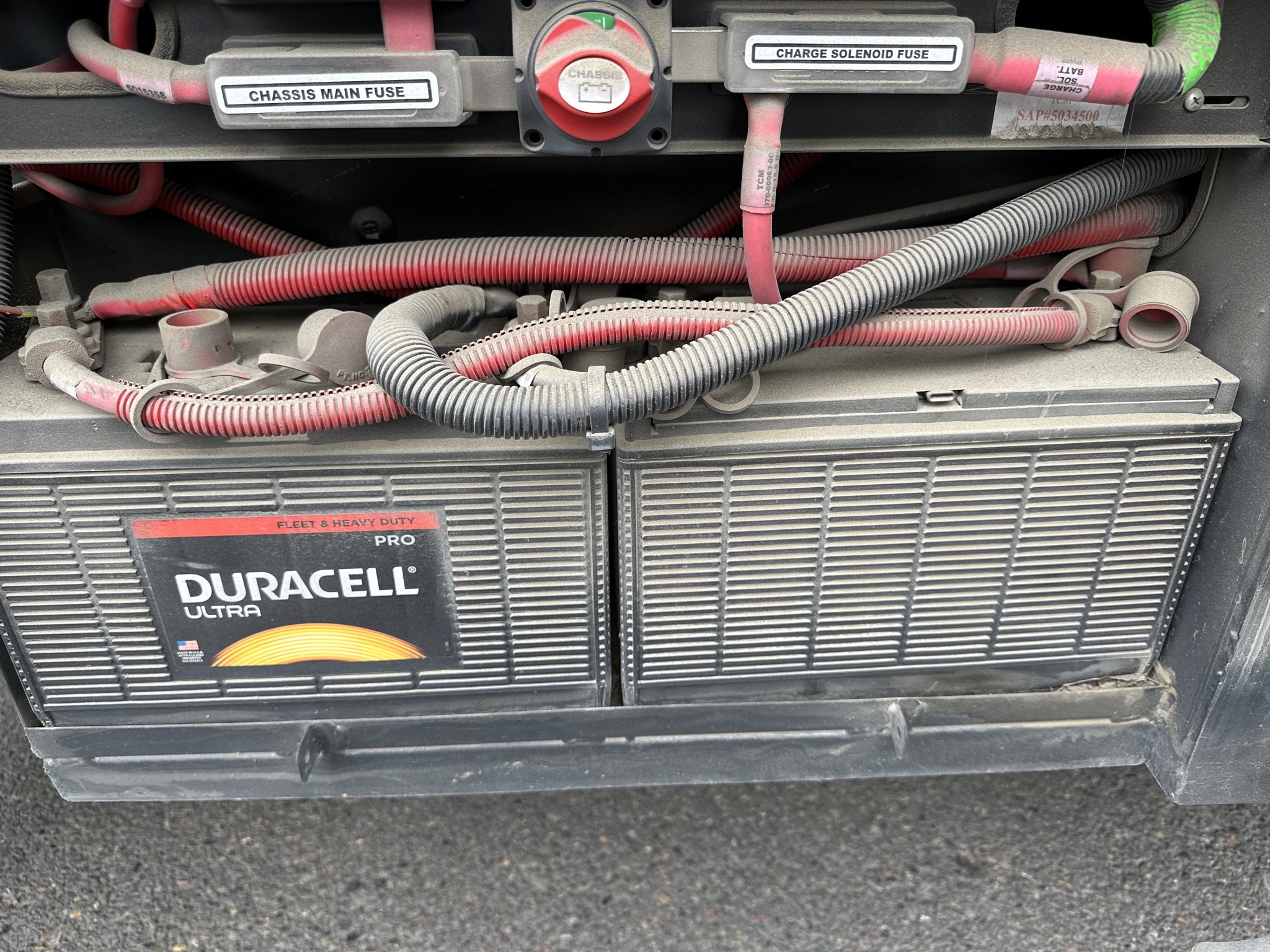 Original chassis batteries
