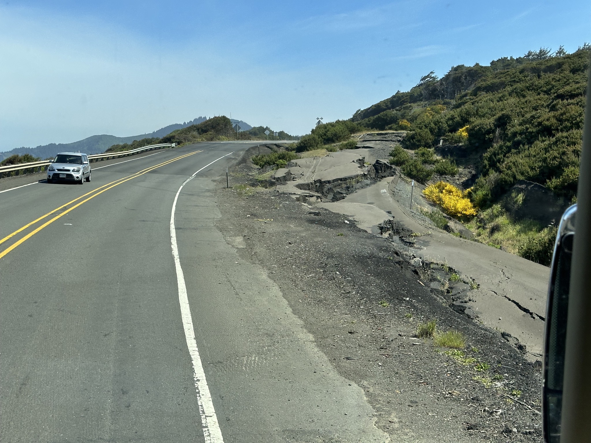 Repaired road