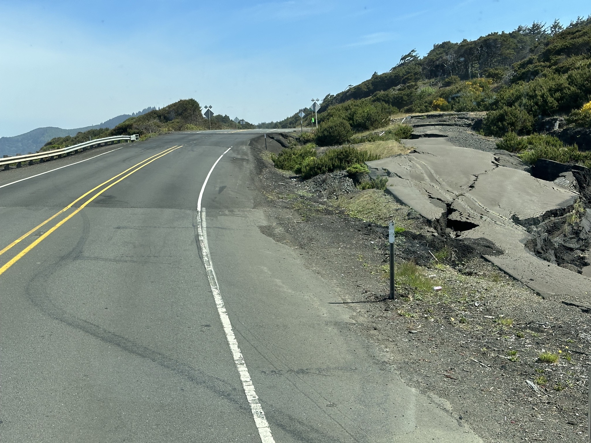 Repaired road